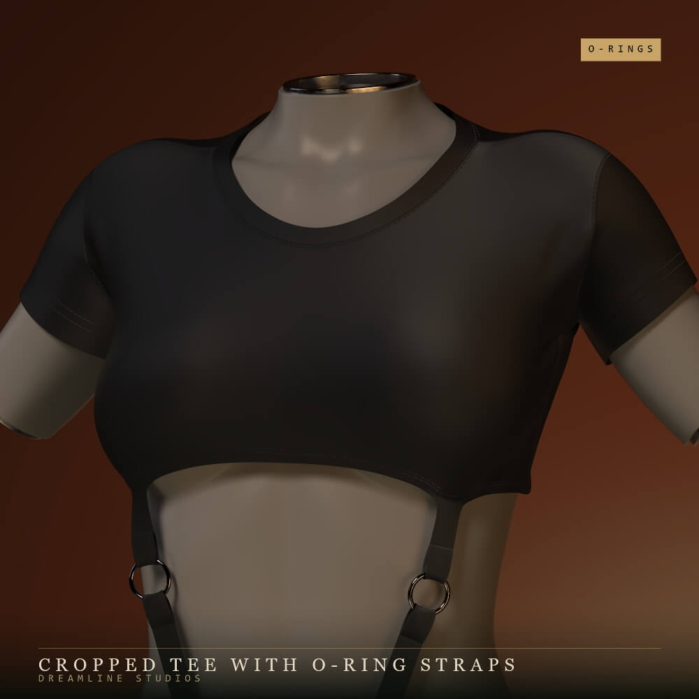 dForce Nadia Street Outfit for Genesis 8 8.1 Female and 9 Daz Content