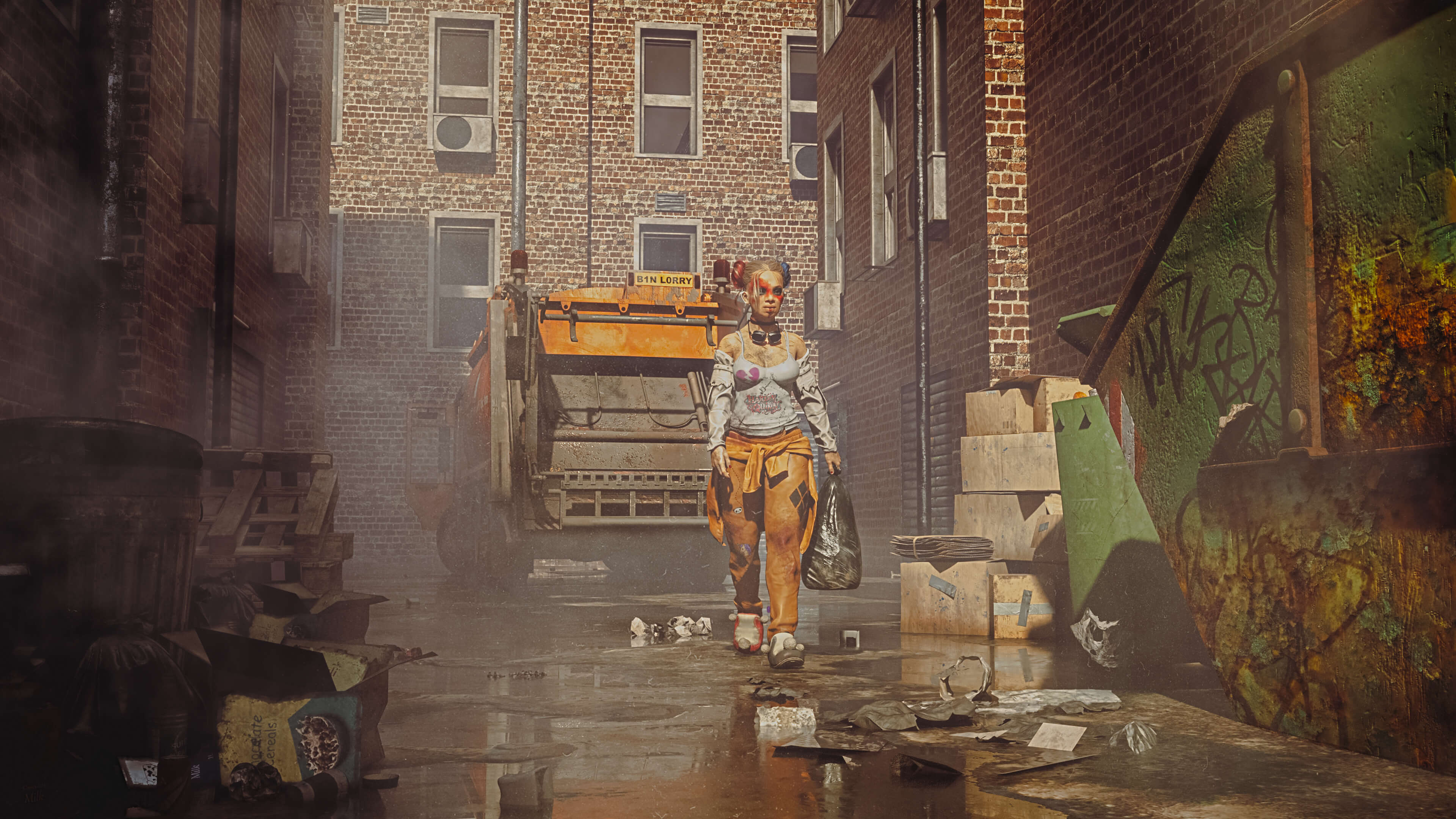 CLEANUP DUTY 3D Render, Digital Artwork by Drina