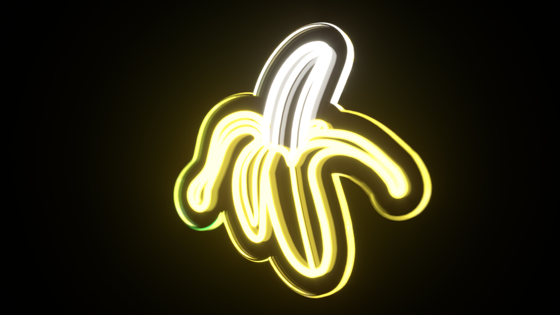 Fruit Bundle Neon Signs 3D Model
