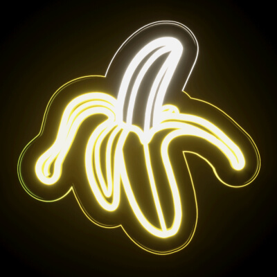 Banana Neon Sign