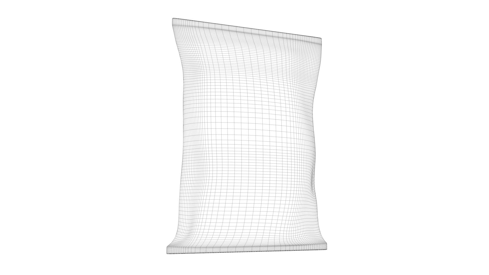 Customizable Chip Bag 3D Model