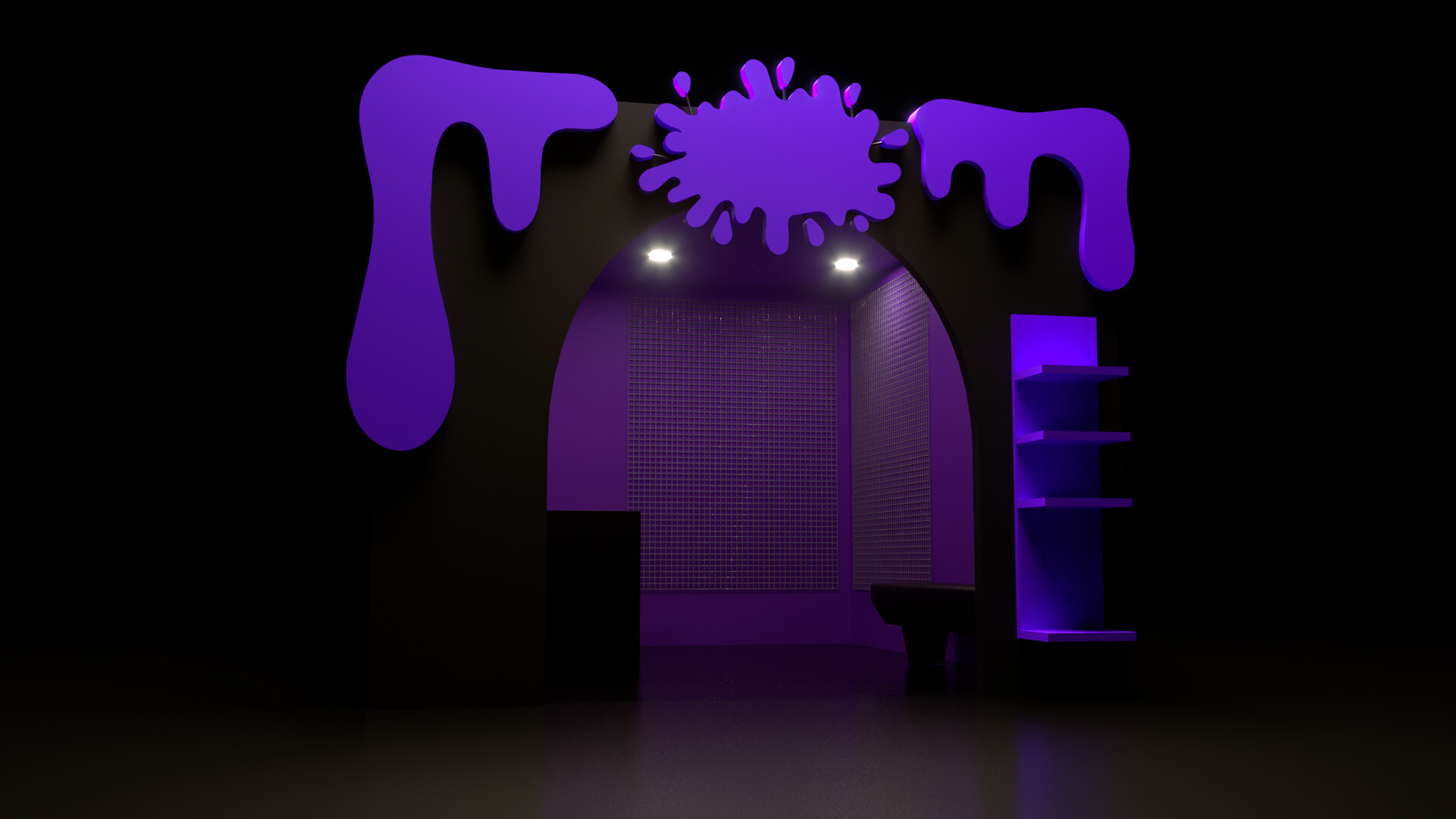 The Drip Store 3D Model