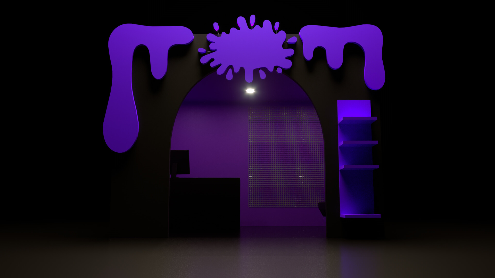 The Drip Store 3D Model