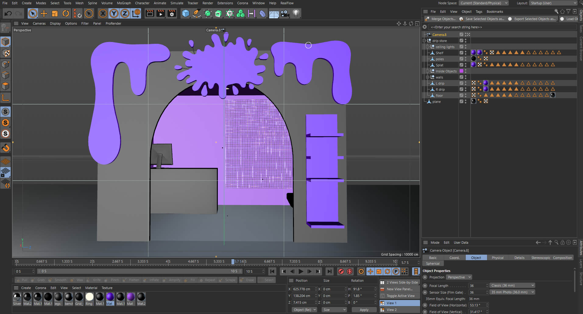 The Drip Store 3D Model