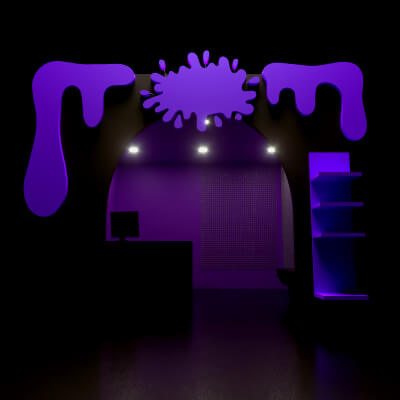 The Drip Store 3D Model