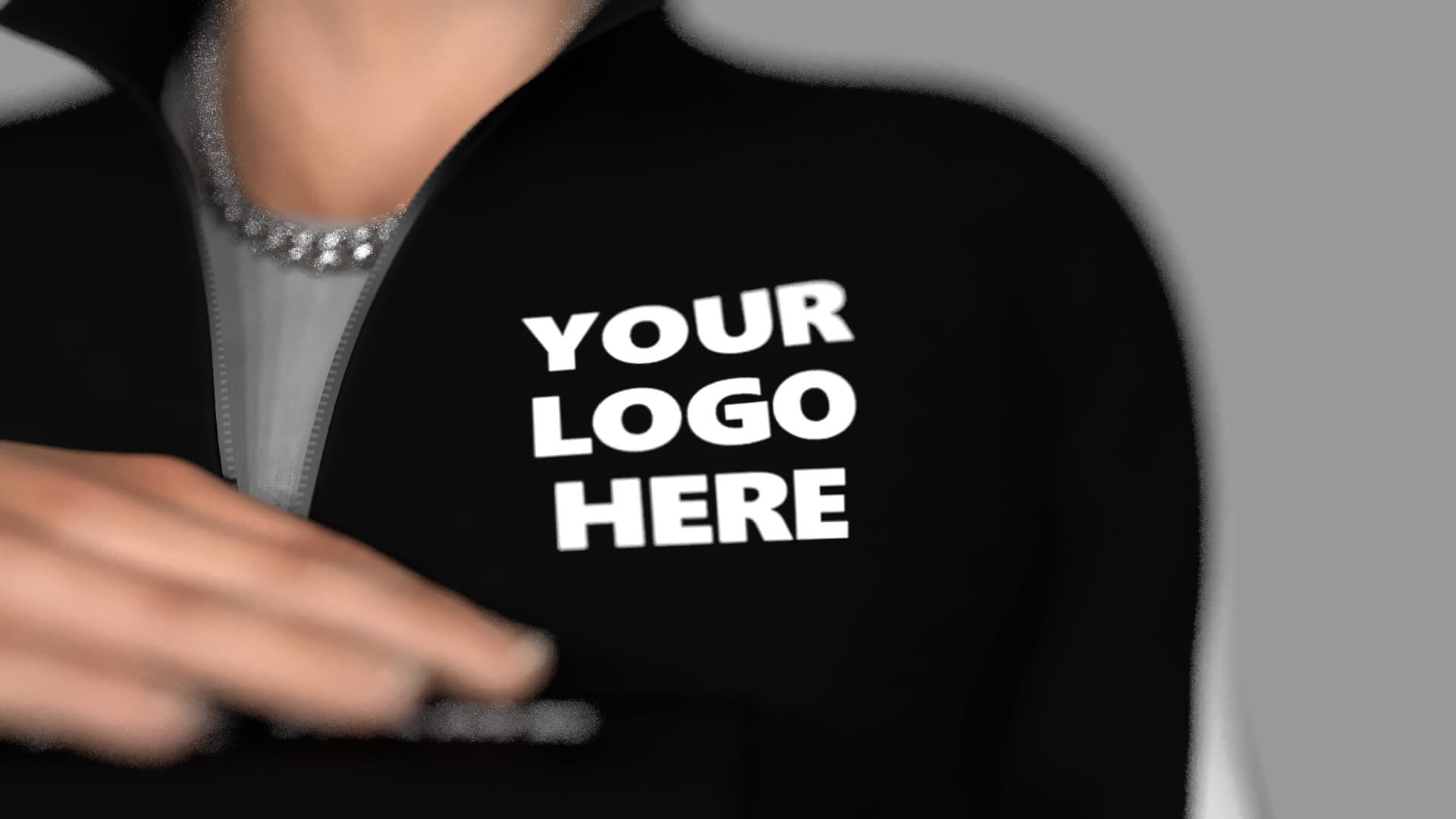 Man Holding Product Box 3D Model