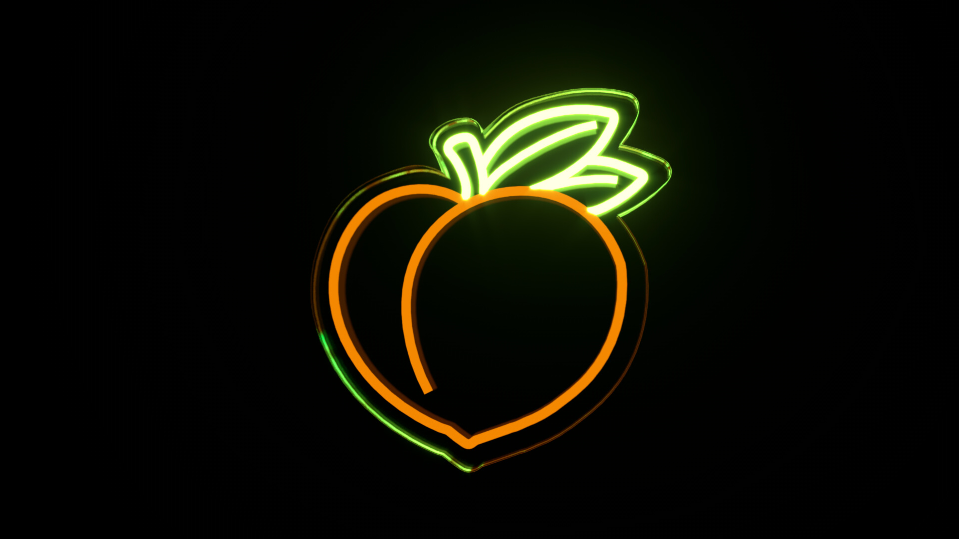 Fruit Bundle Neon Signs 3D Model