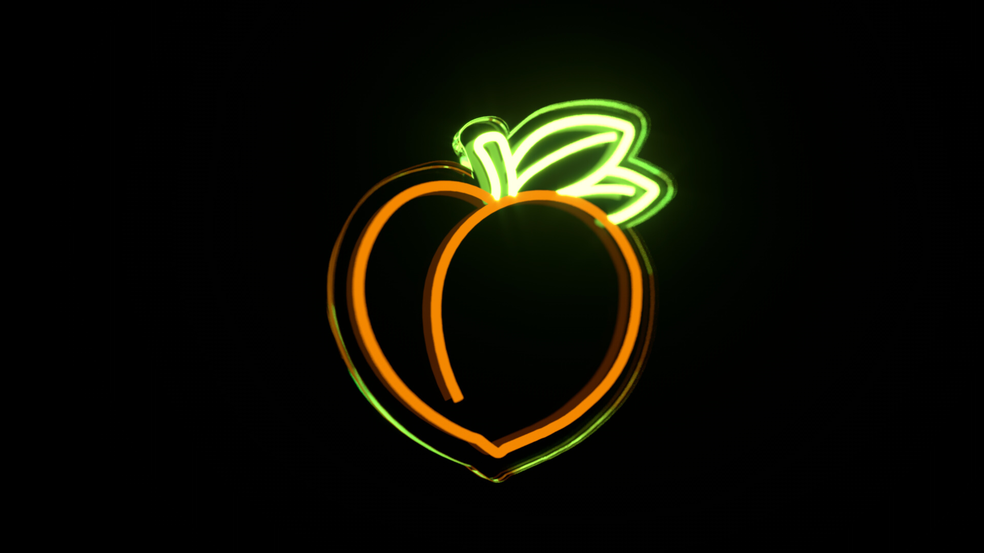 Fruit Bundle Neon Signs 3D Model