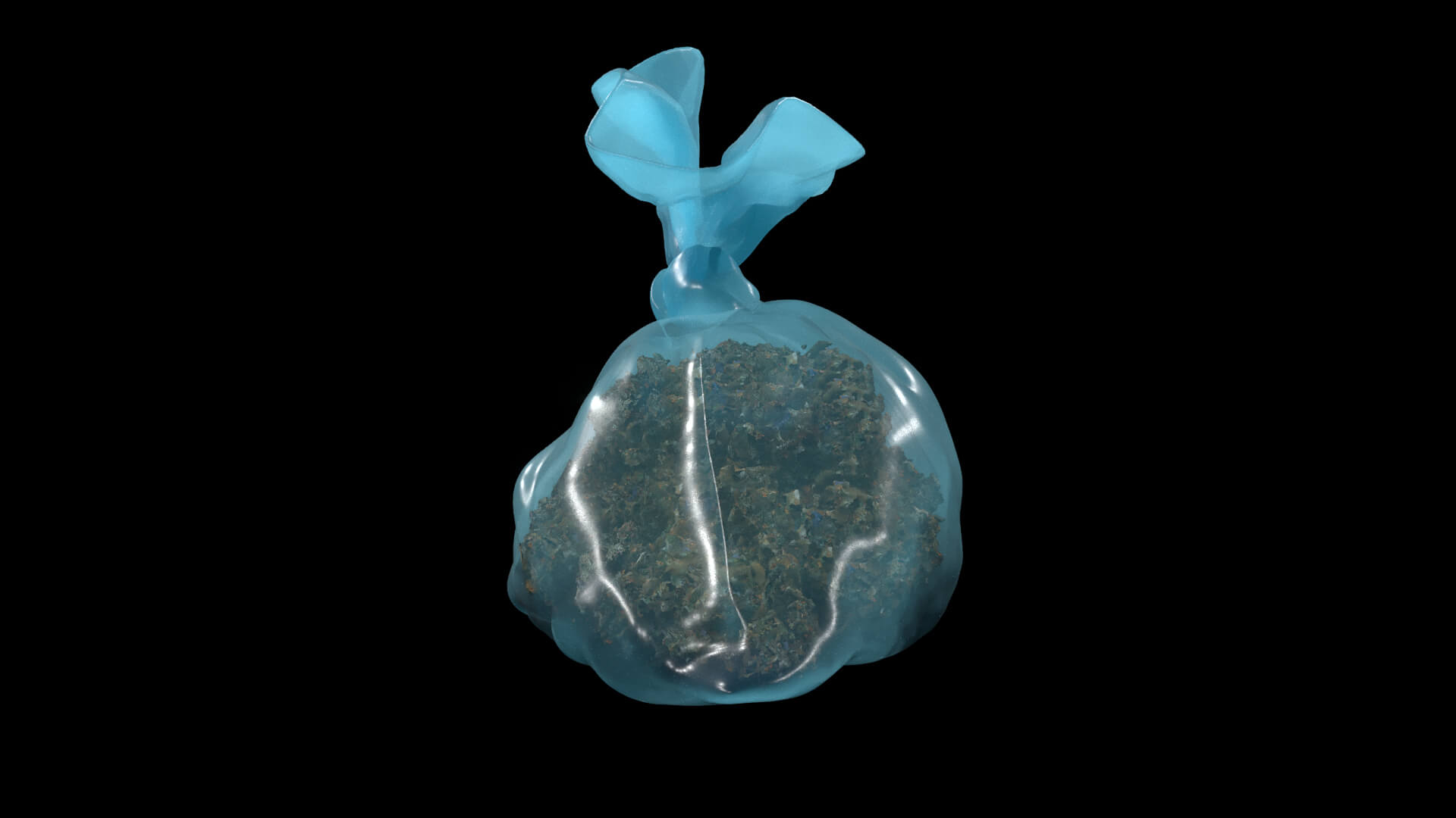 Big Bag of Weed 3D Model