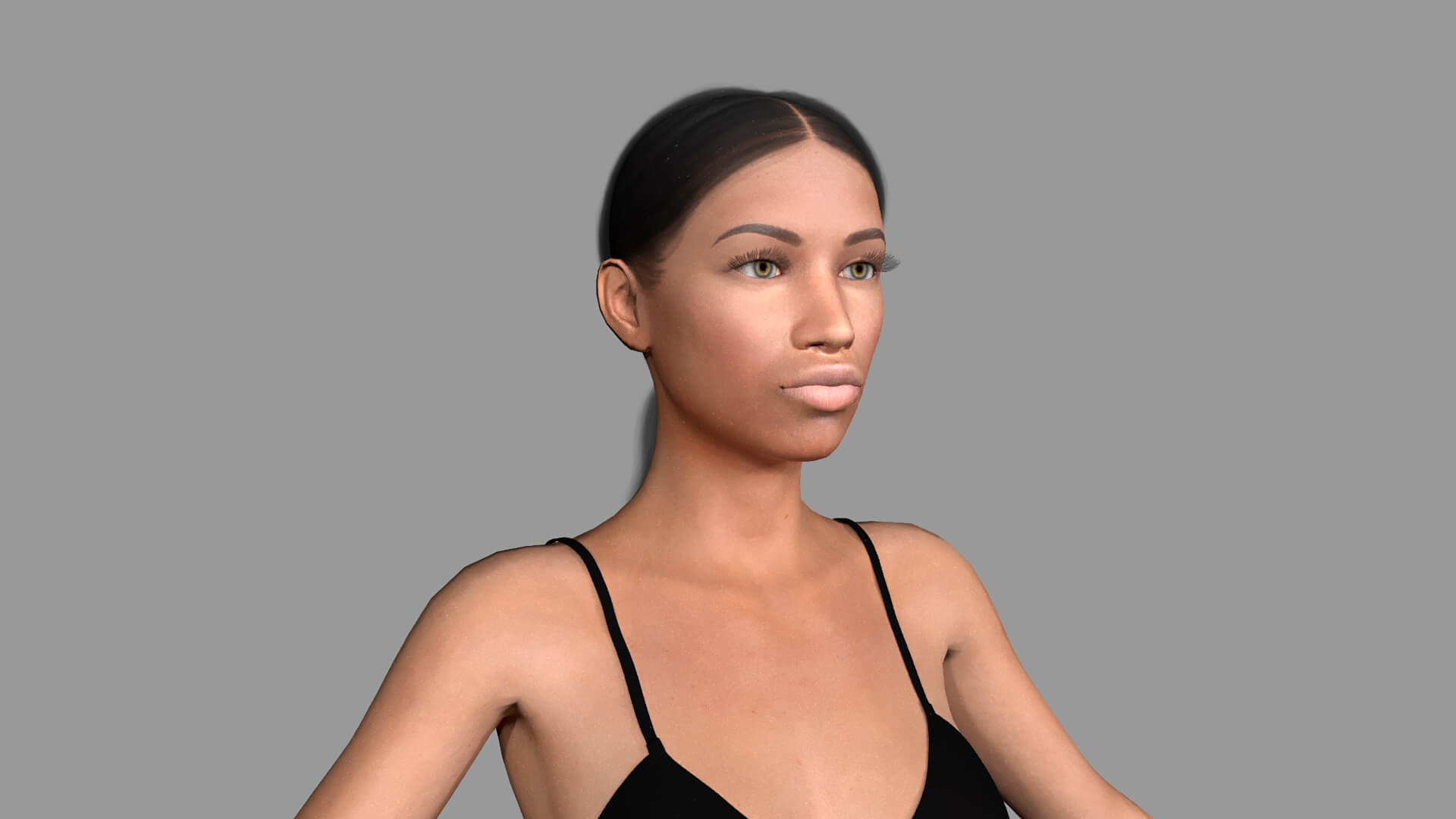 Sexy Atlanta Girl 3D Model