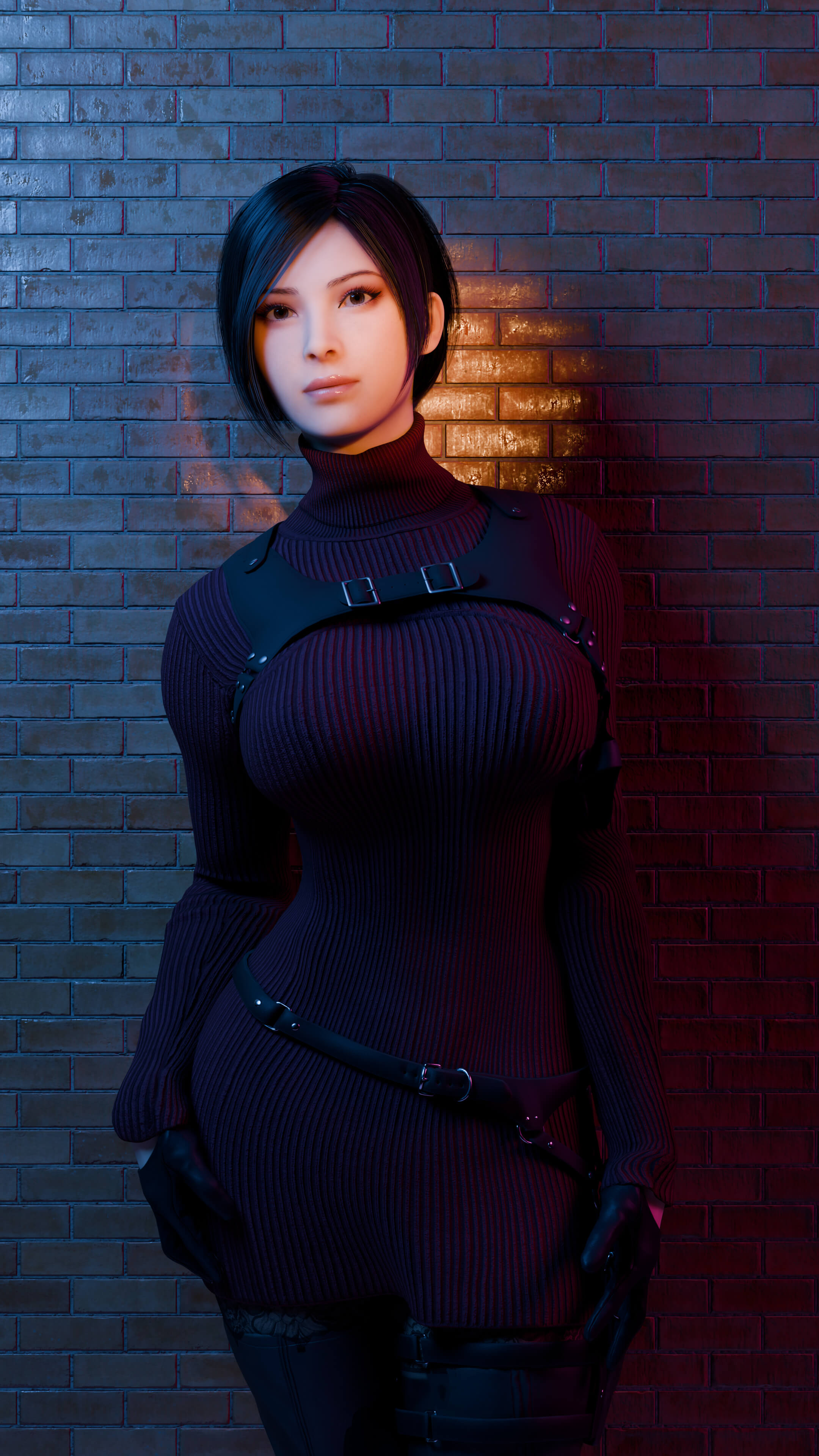 Ada Wong 3D Render, Digital Artwork by DrYoda