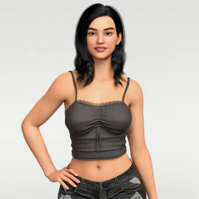 DP Abrey Morph for Genesis 9 Daz Content