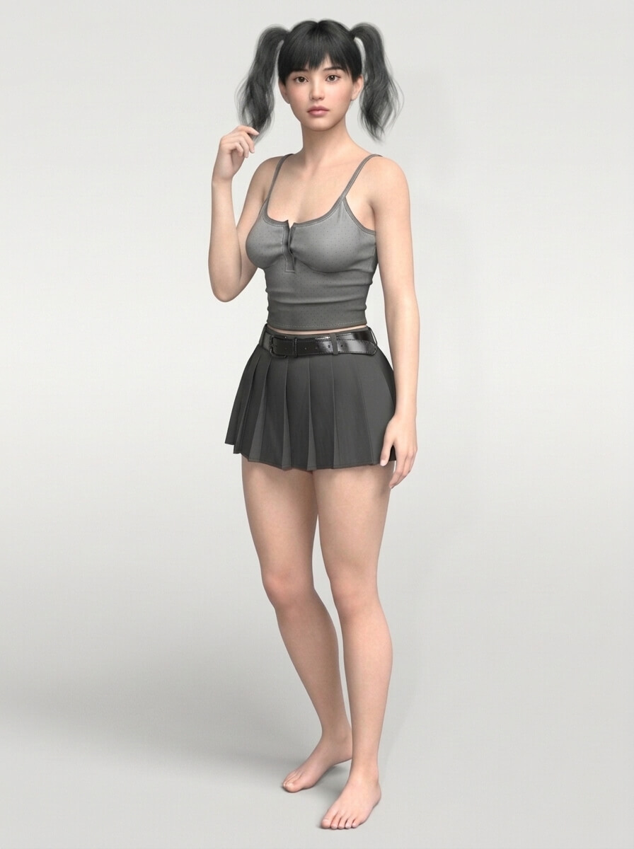 DP Kitty Morph for Genesis 9 Daz Content