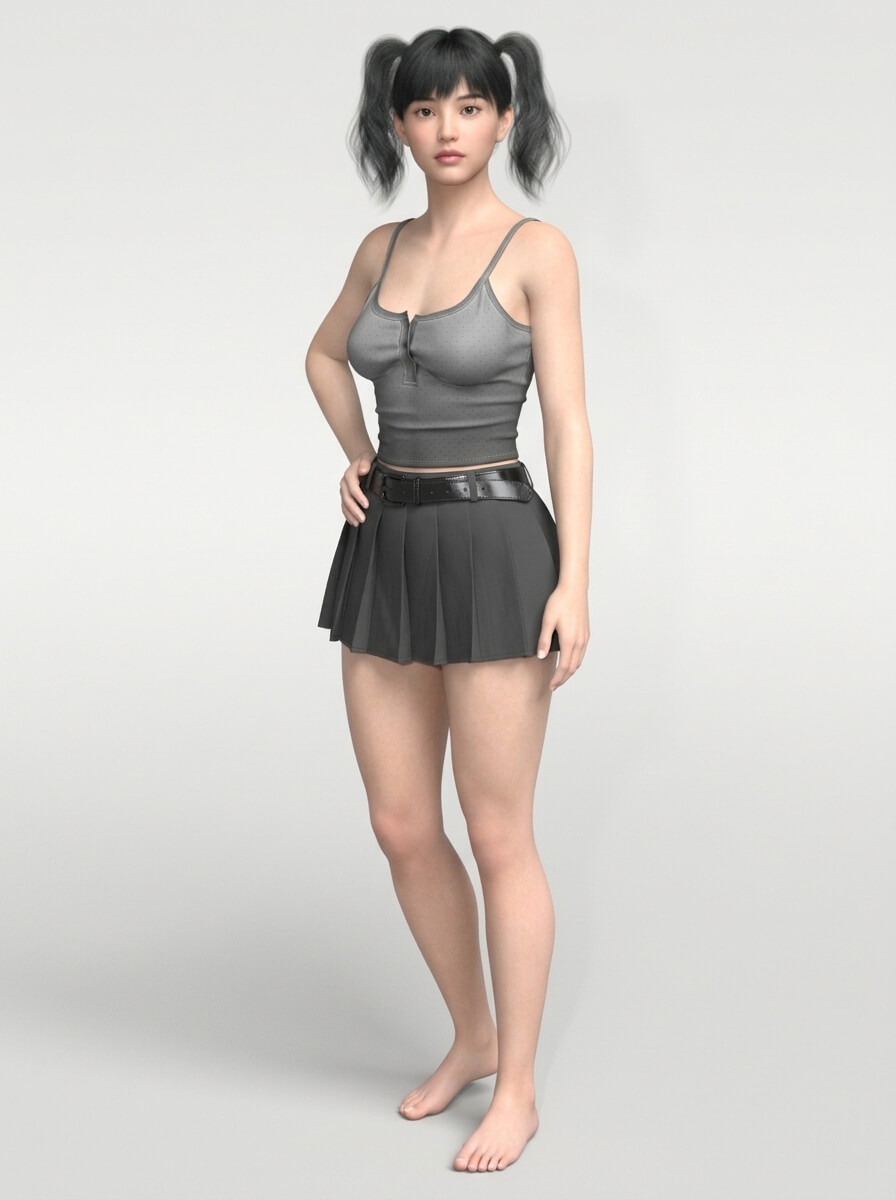 DP Kitty Morph for Genesis 9 Daz Content