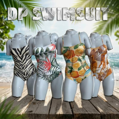 DP Swimsuit for Genesis 8 and 8.1 Females