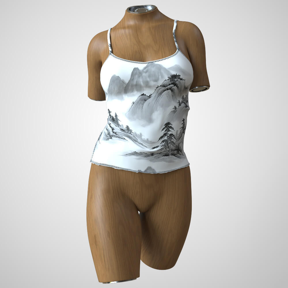 DP Tank Top for Genesis 8 and 8.1 Females Daz Content