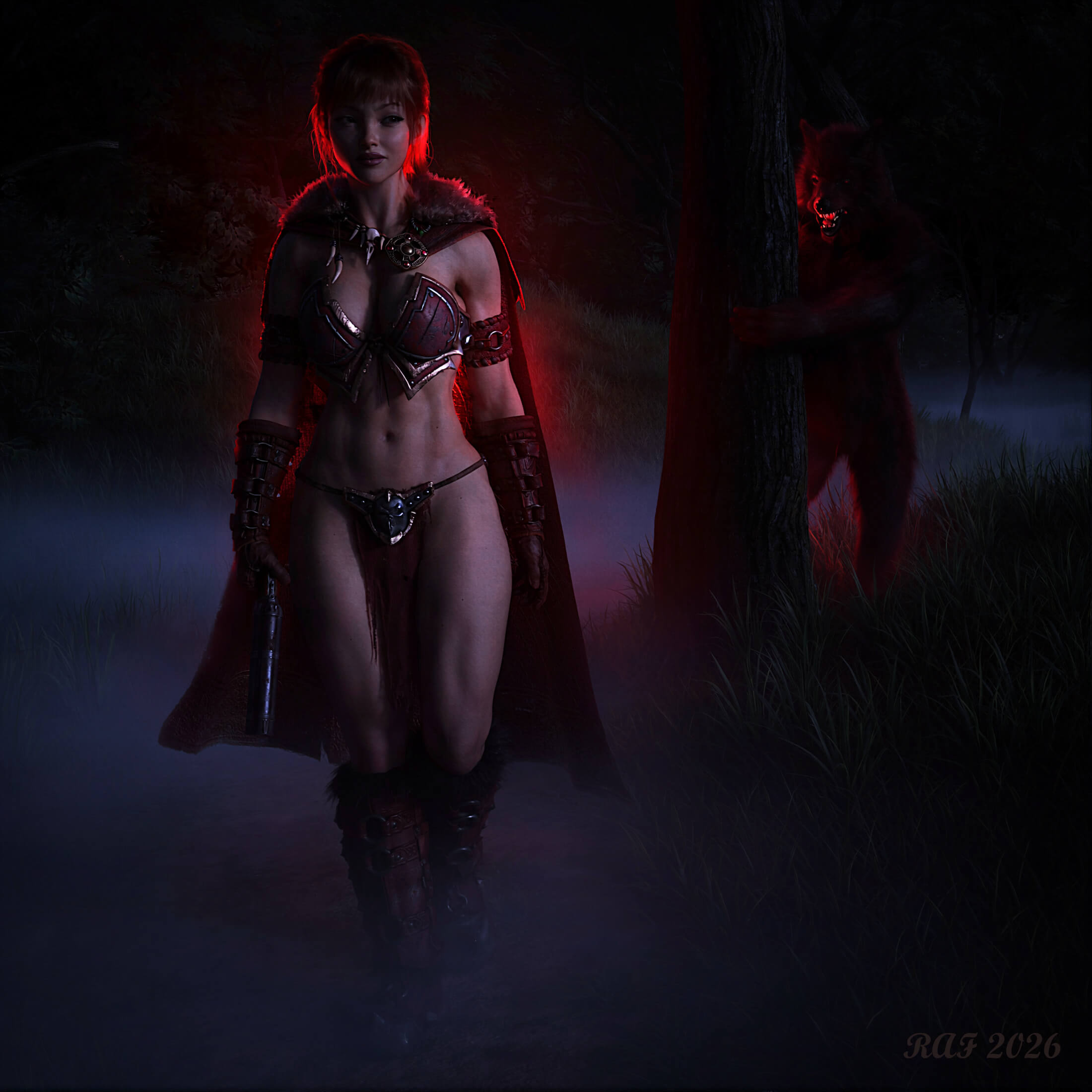 Reds Revenge AIRE Render 1.2.3 3D Render, Digital Artwork by DustRider