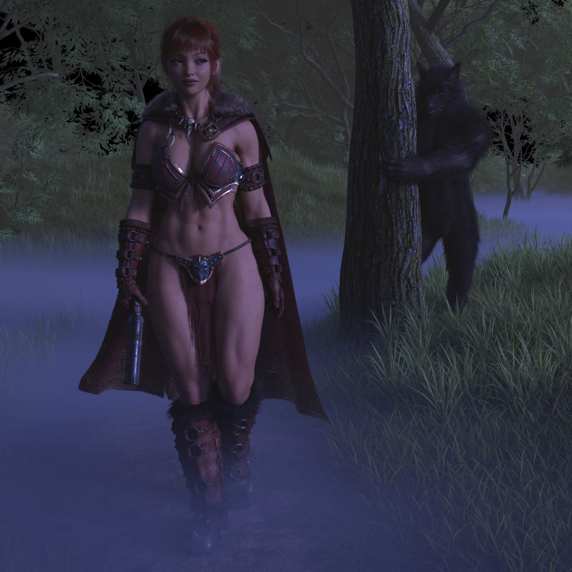 Reds Revenge AIRE Render 1.2.3 3D Render, Digital Artwork by DustRider