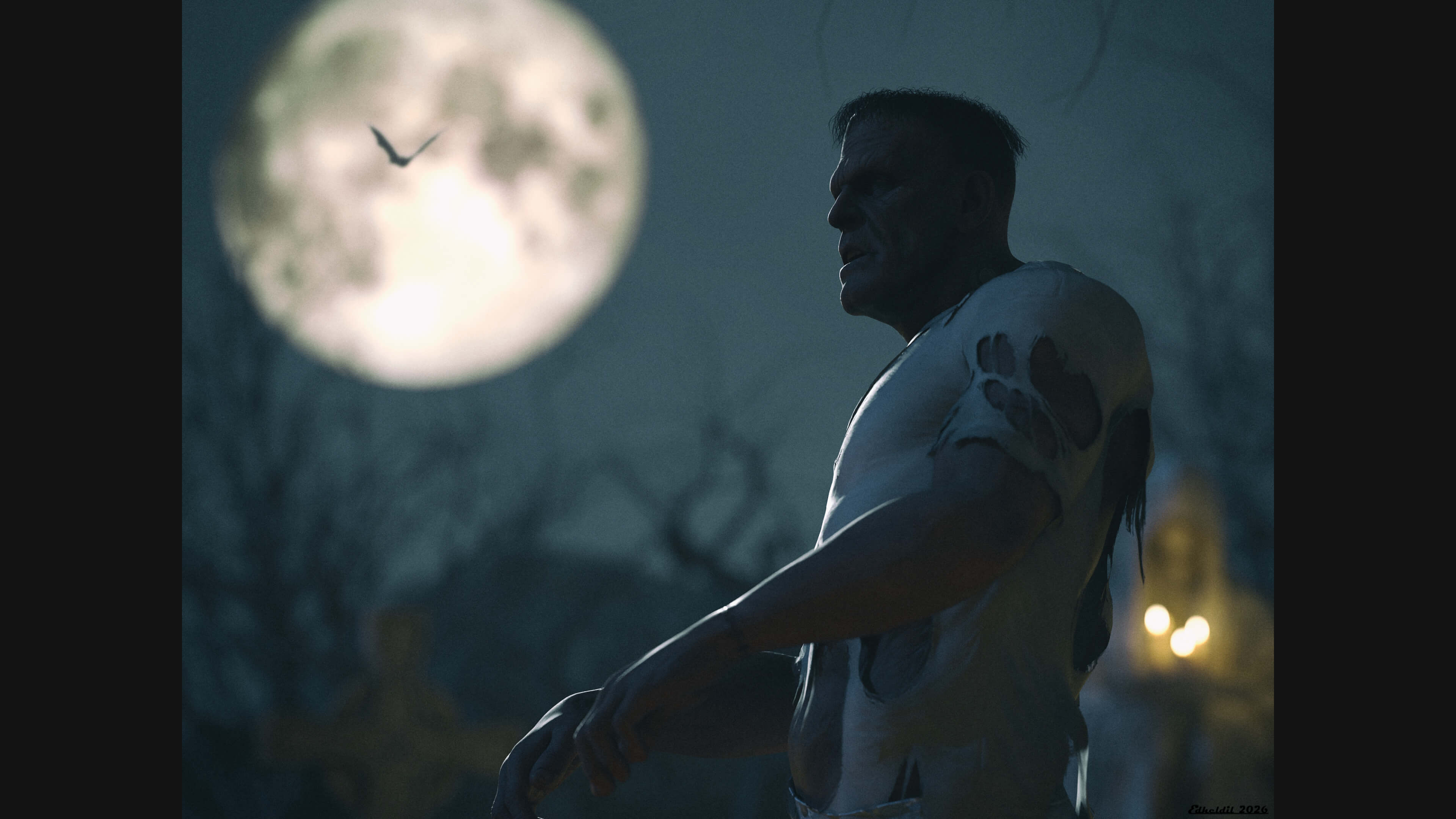Moonwalker 3D Render, Digital Artwork by Edheldil3D