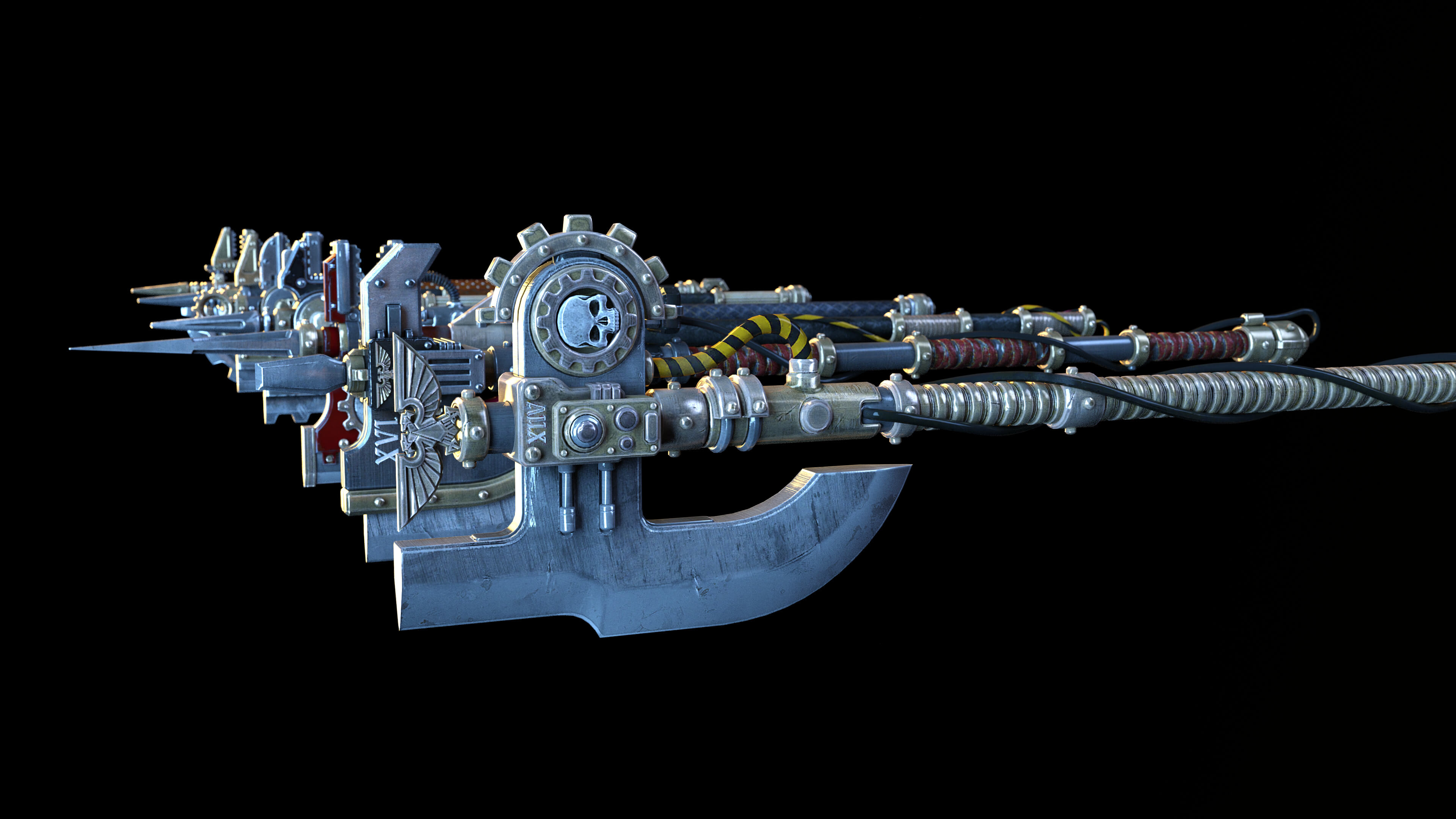 Astartes Weaponry Props Daz Content