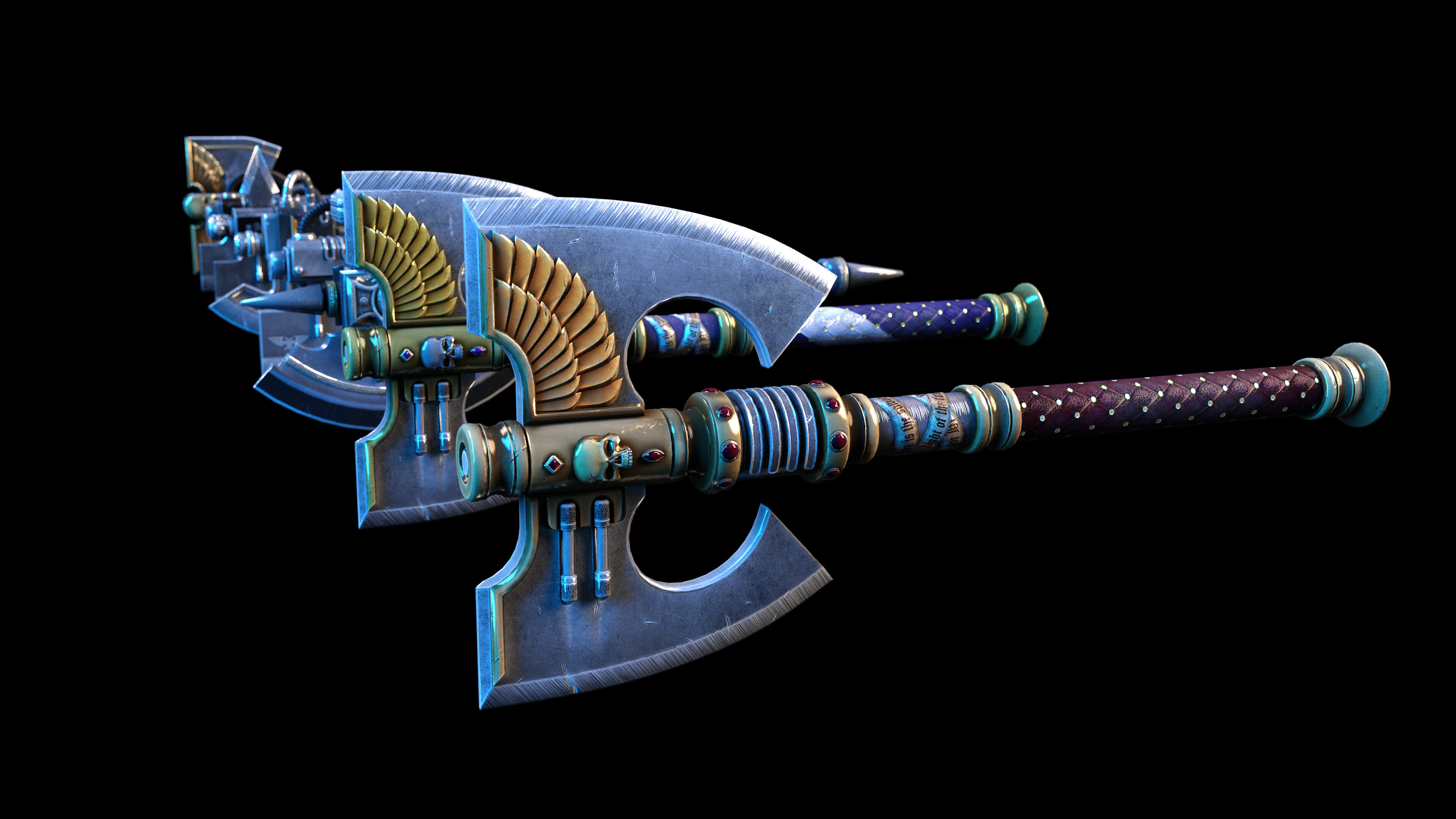 Astartes Weaponry Props Daz Content