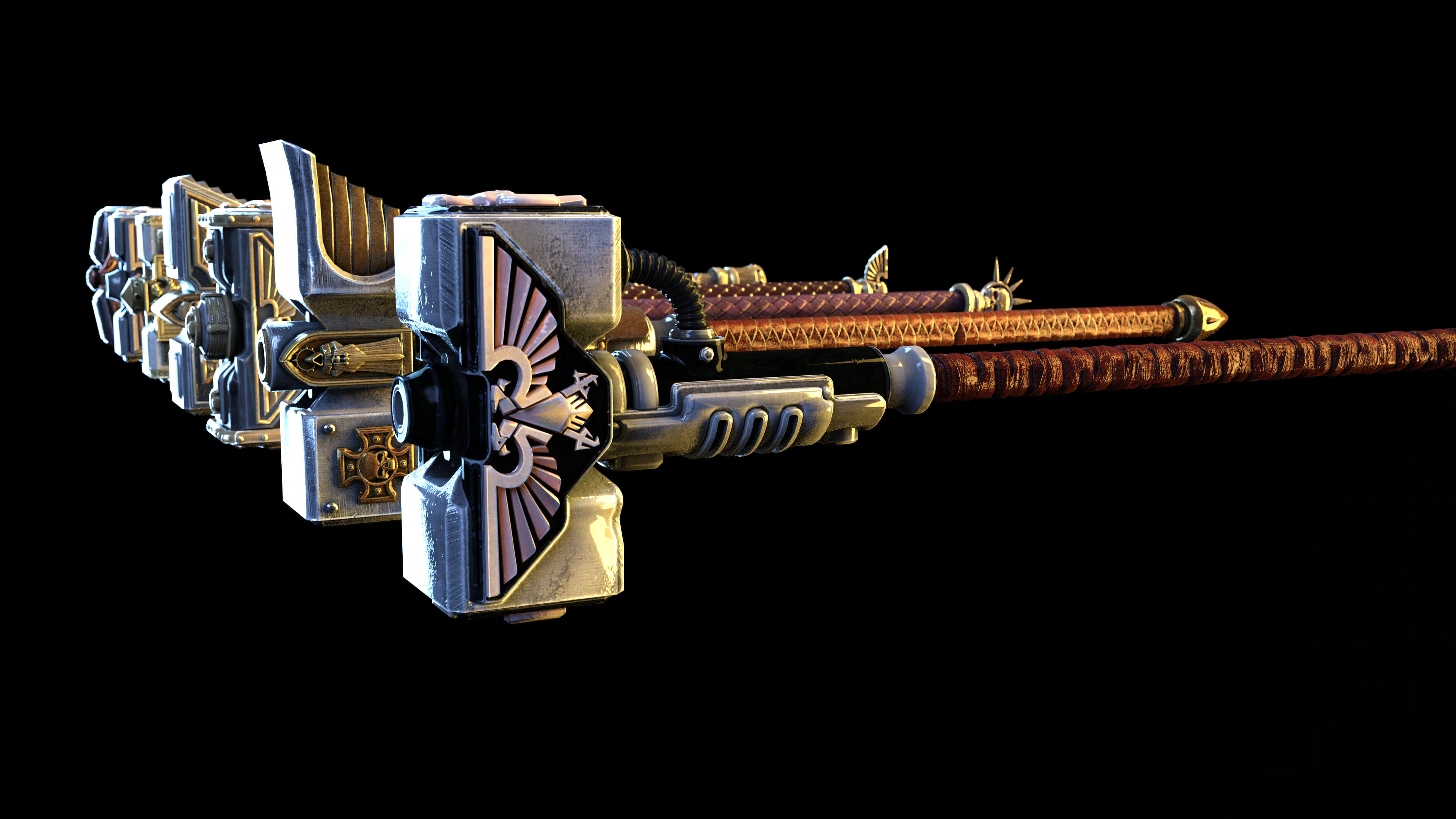 Astartes Weaponry Props Daz Content