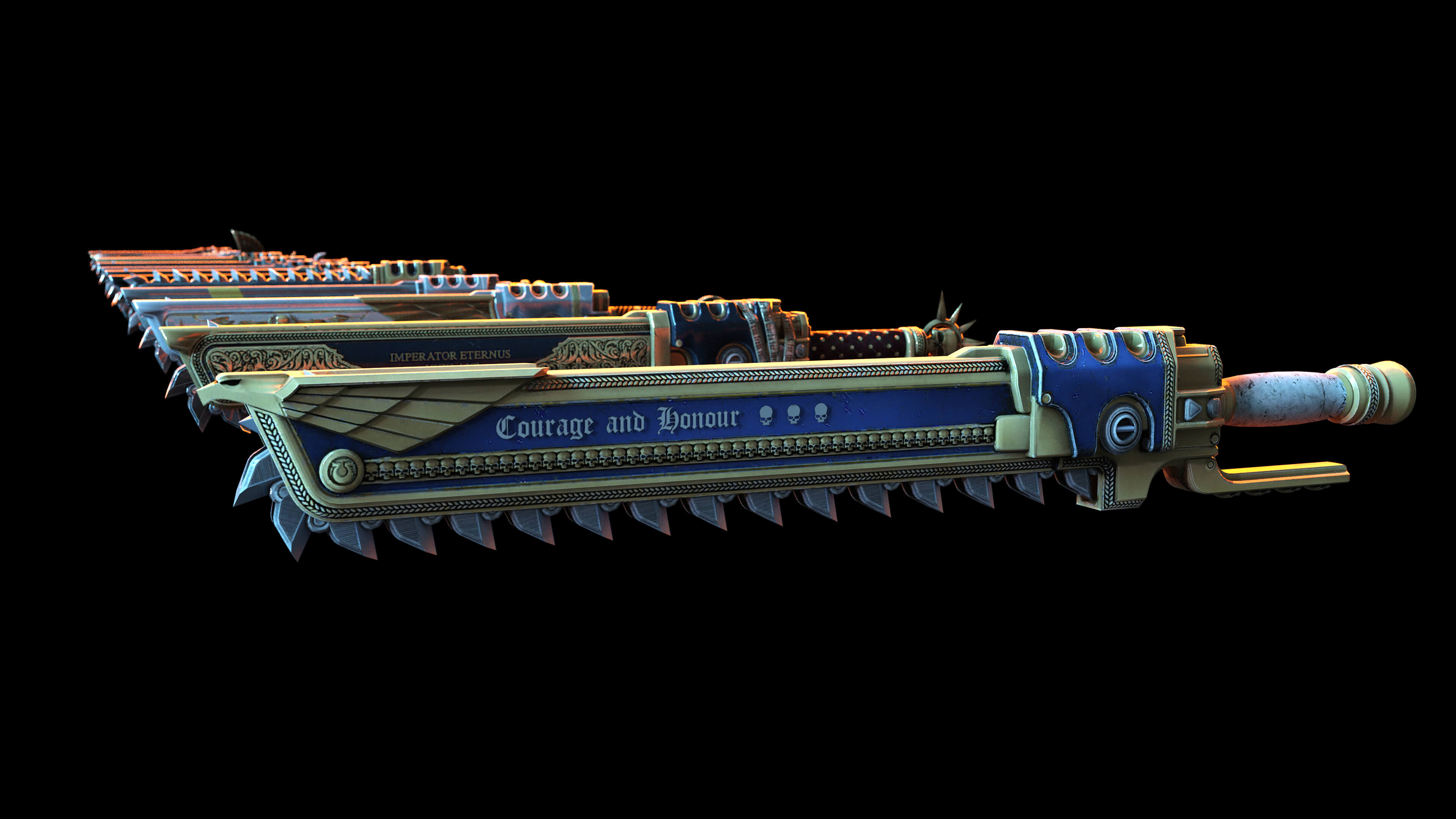 Astartes Weaponry Props Daz Content