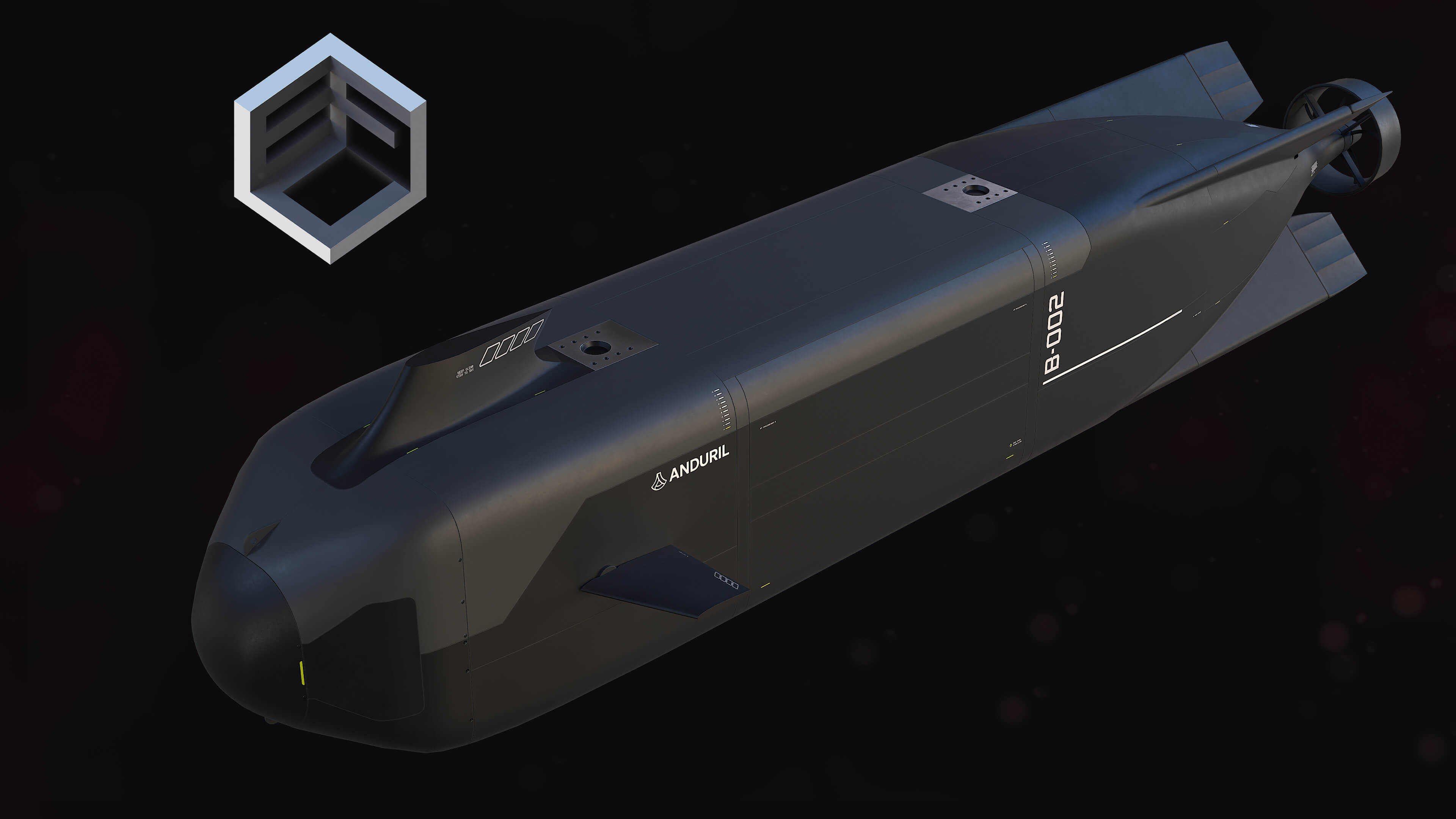 Dive-XL XL-AUV 3D Model