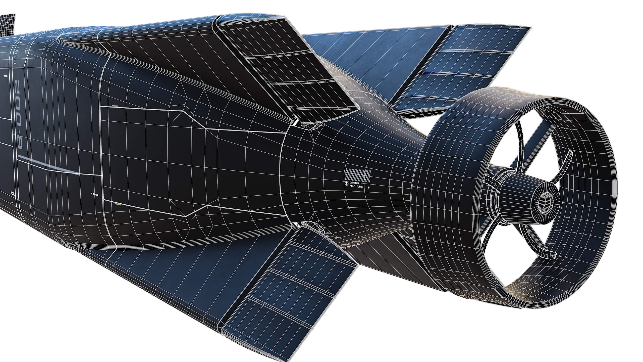 Dive-XL XL-AUV 3D Model