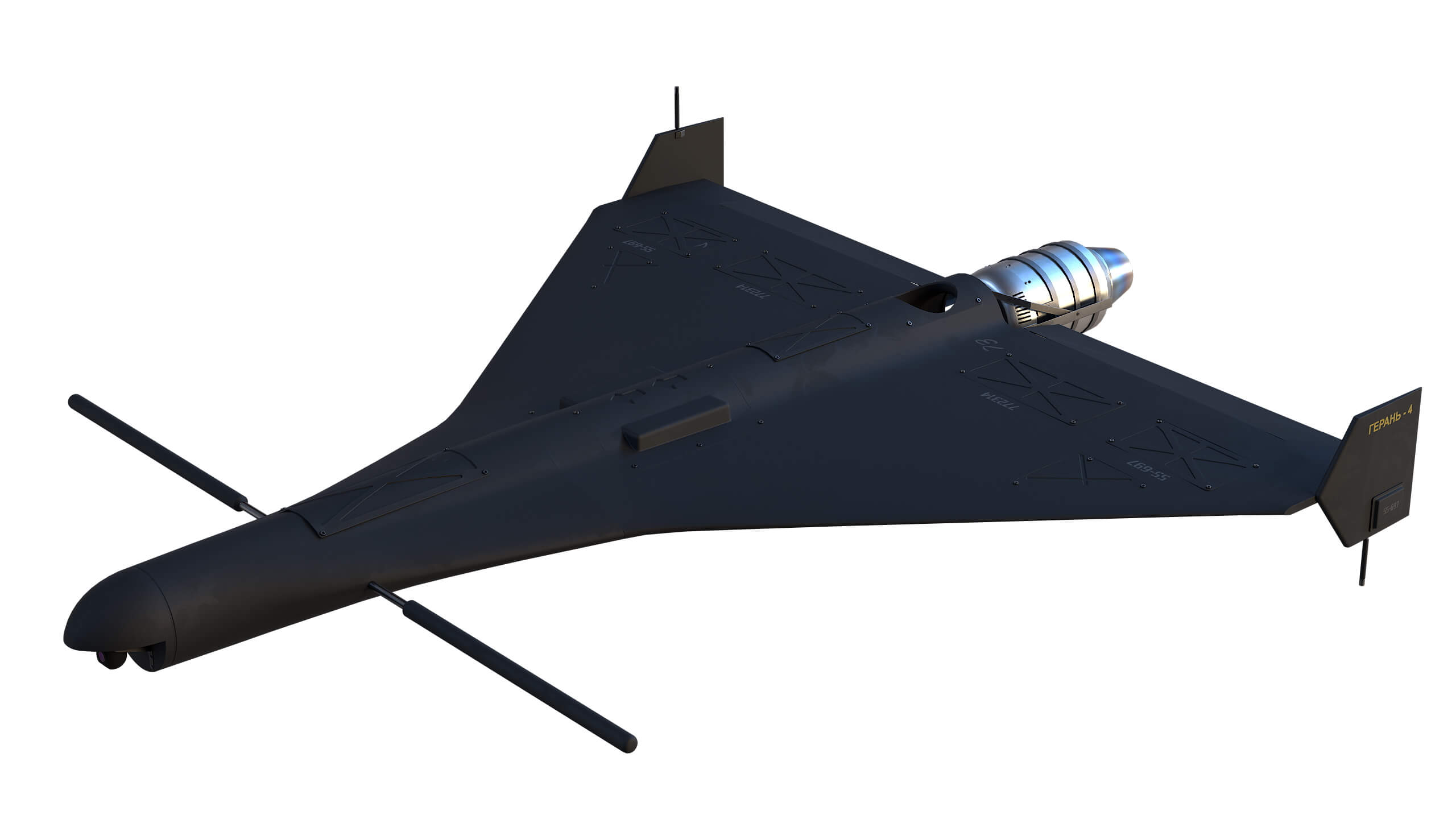 Geran-4 Seeker 3D Model