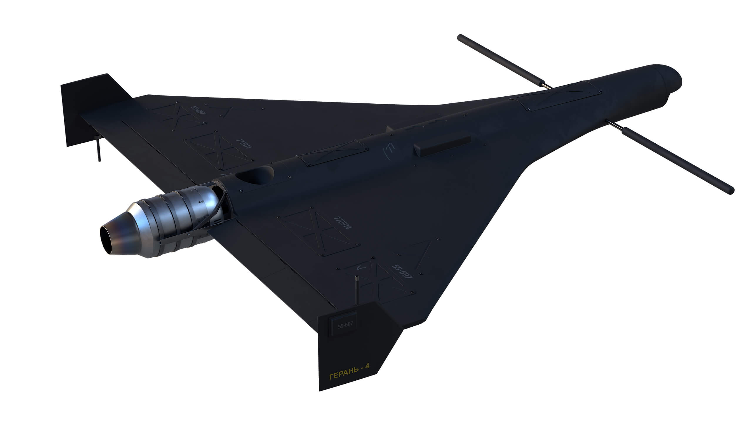 Geran-4 Seeker 3D Model