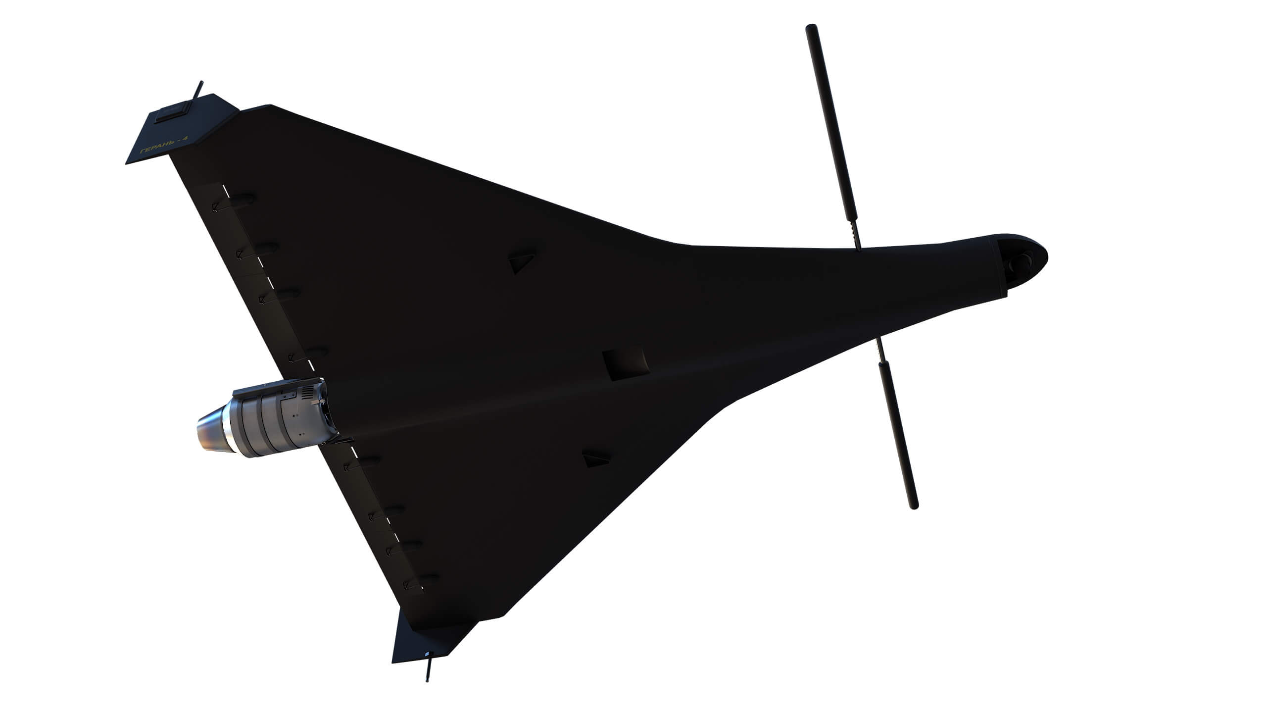 Geran-4 Seeker 3D Model