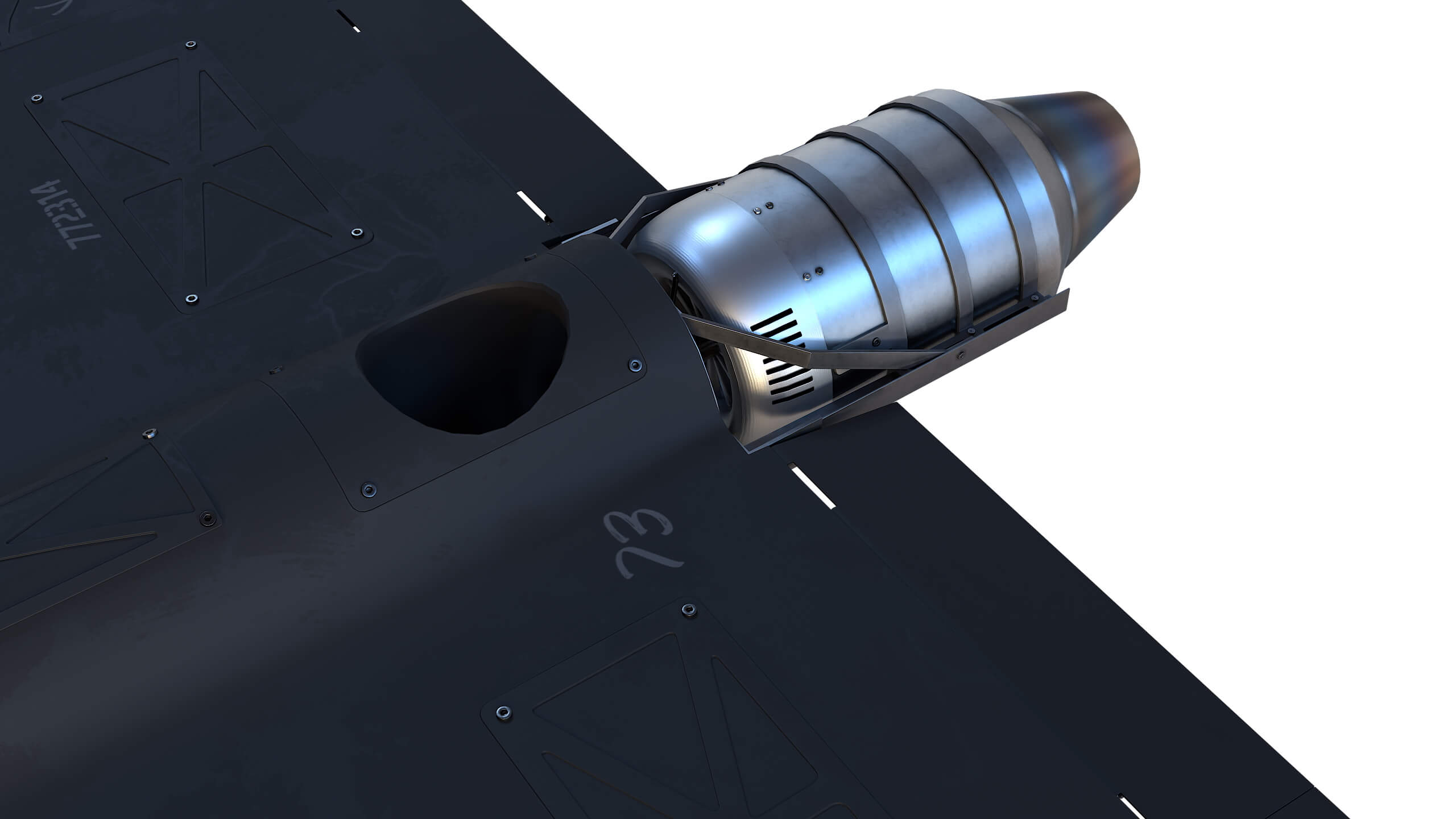 Geran-4 Seeker 3D Model