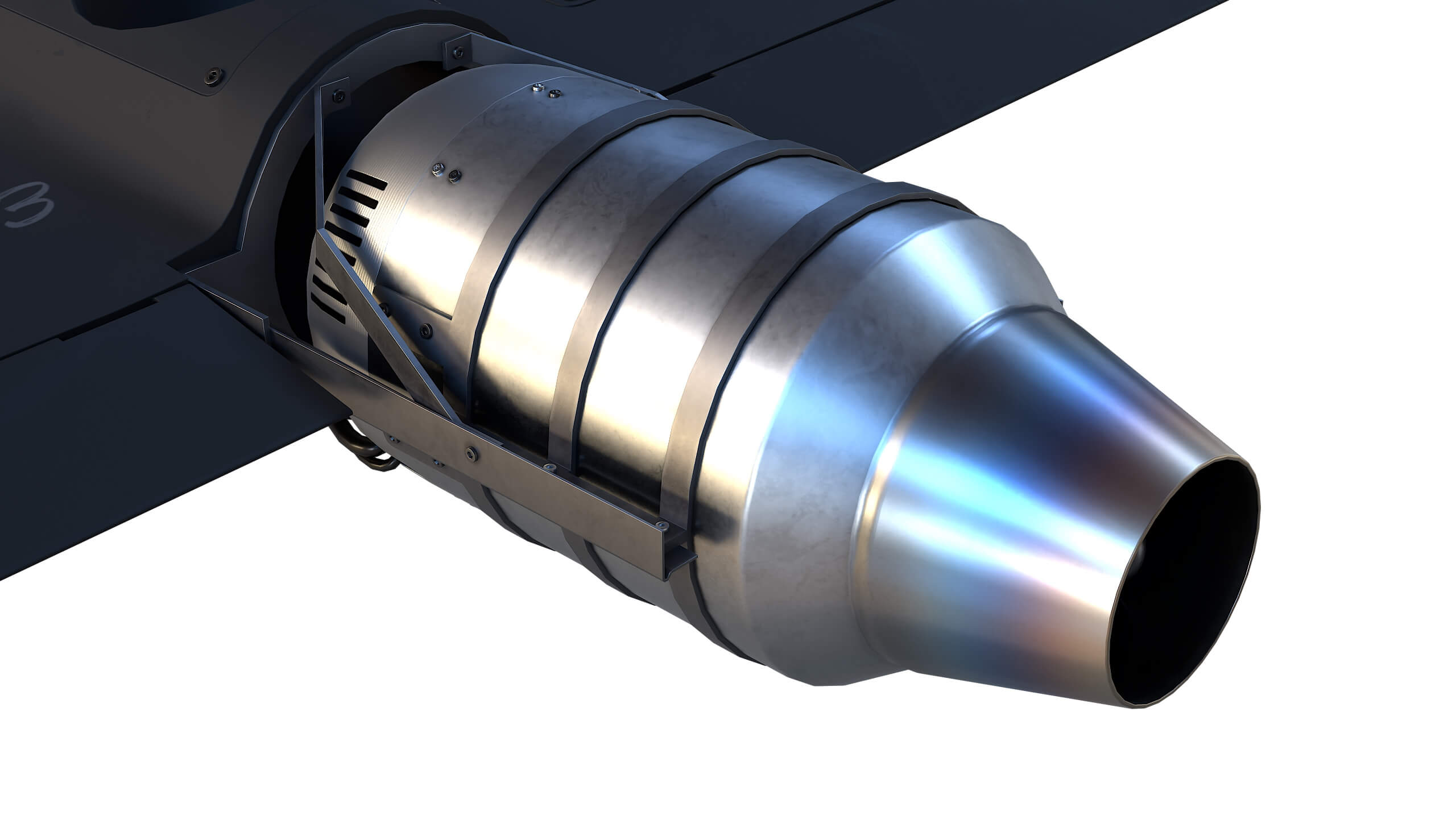 Geran-4 Seeker 3D Model