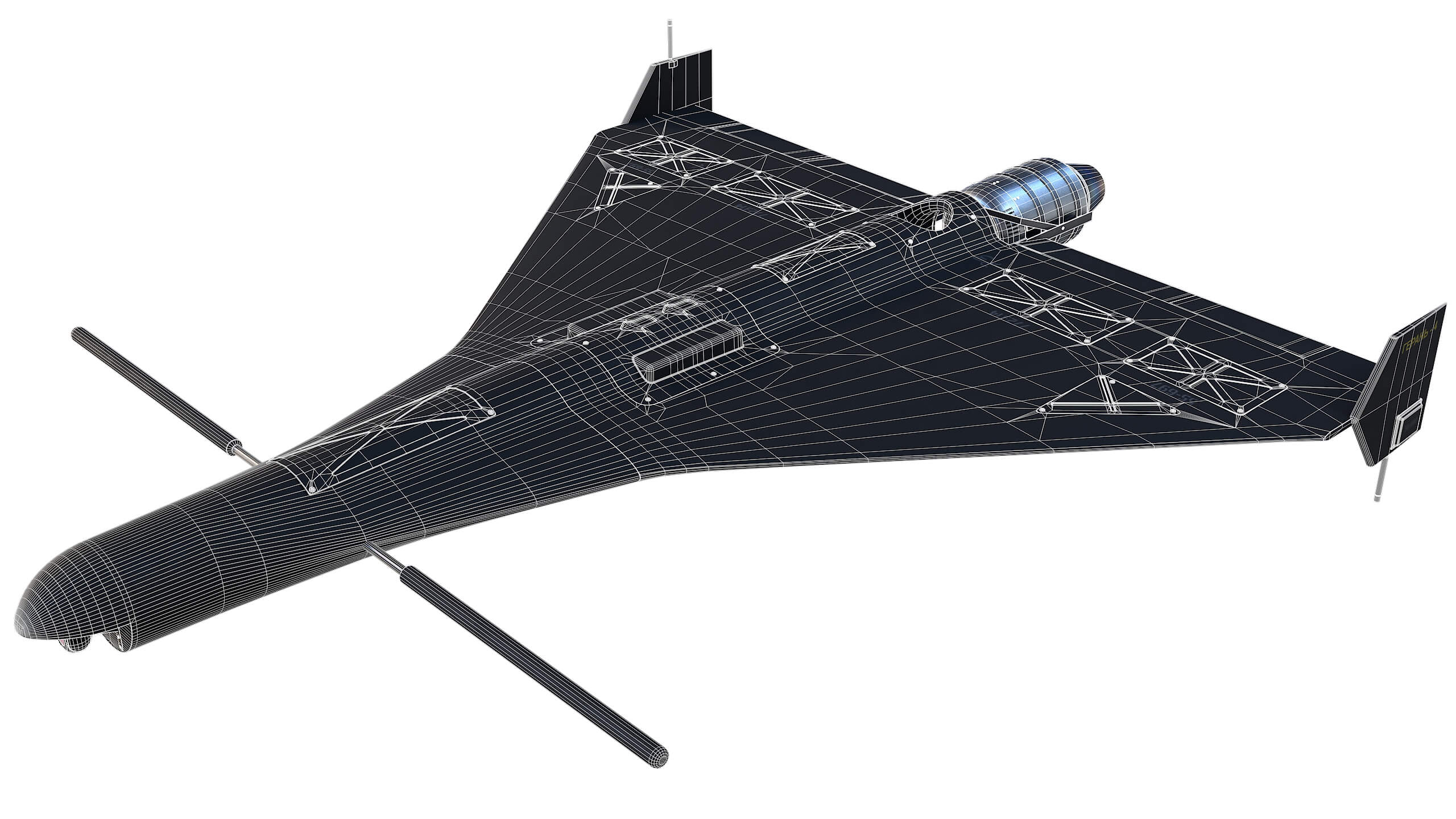 Geran-4 Seeker 3D Model