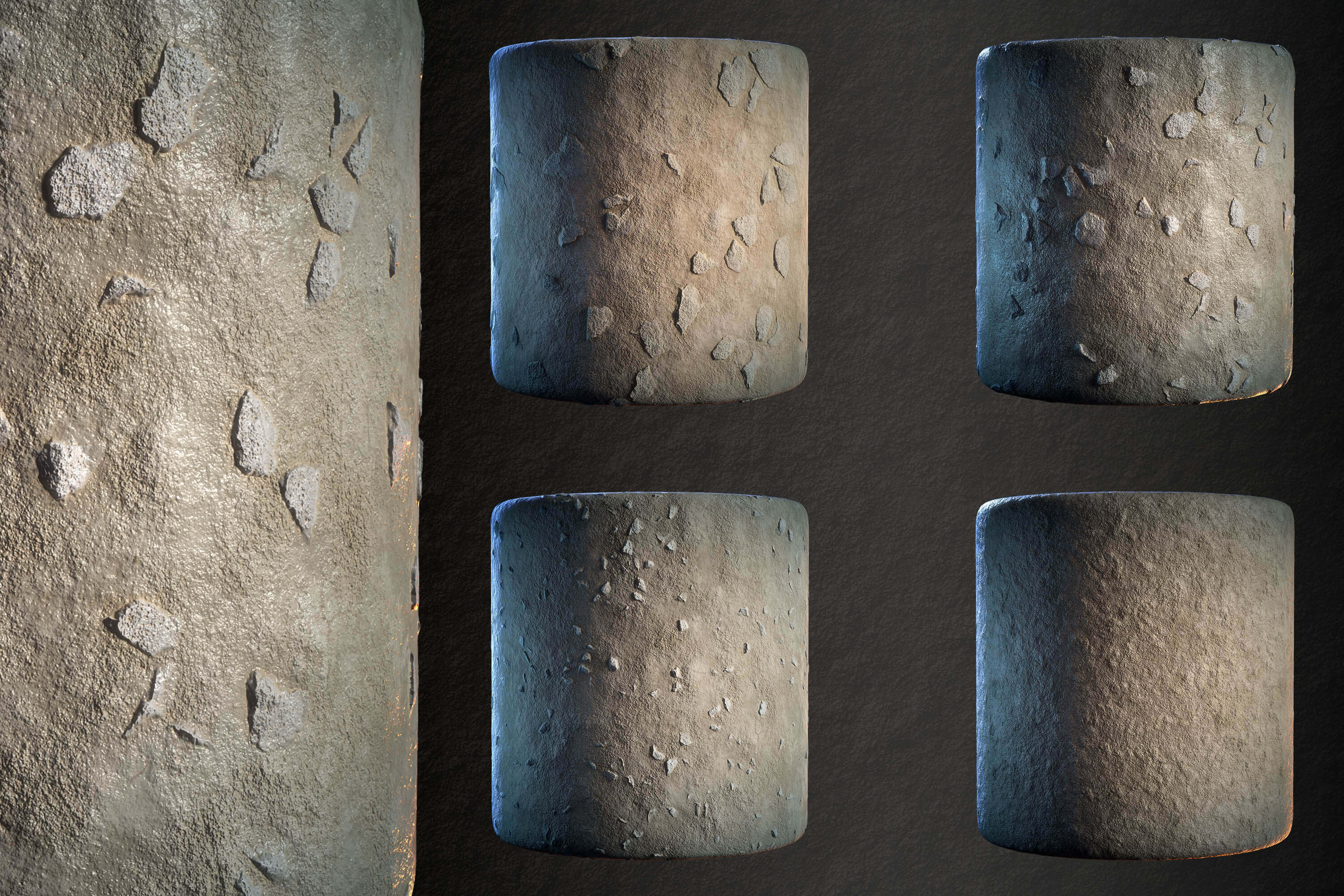 Stone Soil Mountain Texture and Material Vol. 25 3D Texture
