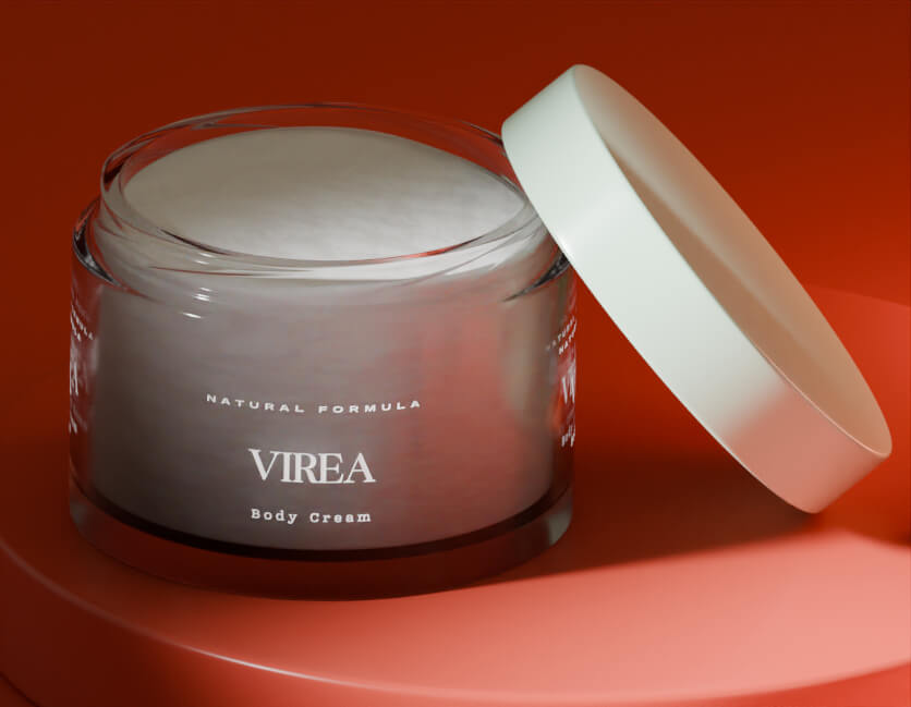 3D Model of a Cosmetic Product Collection 3D Render, Digital Artwork by Ekaterina_3D