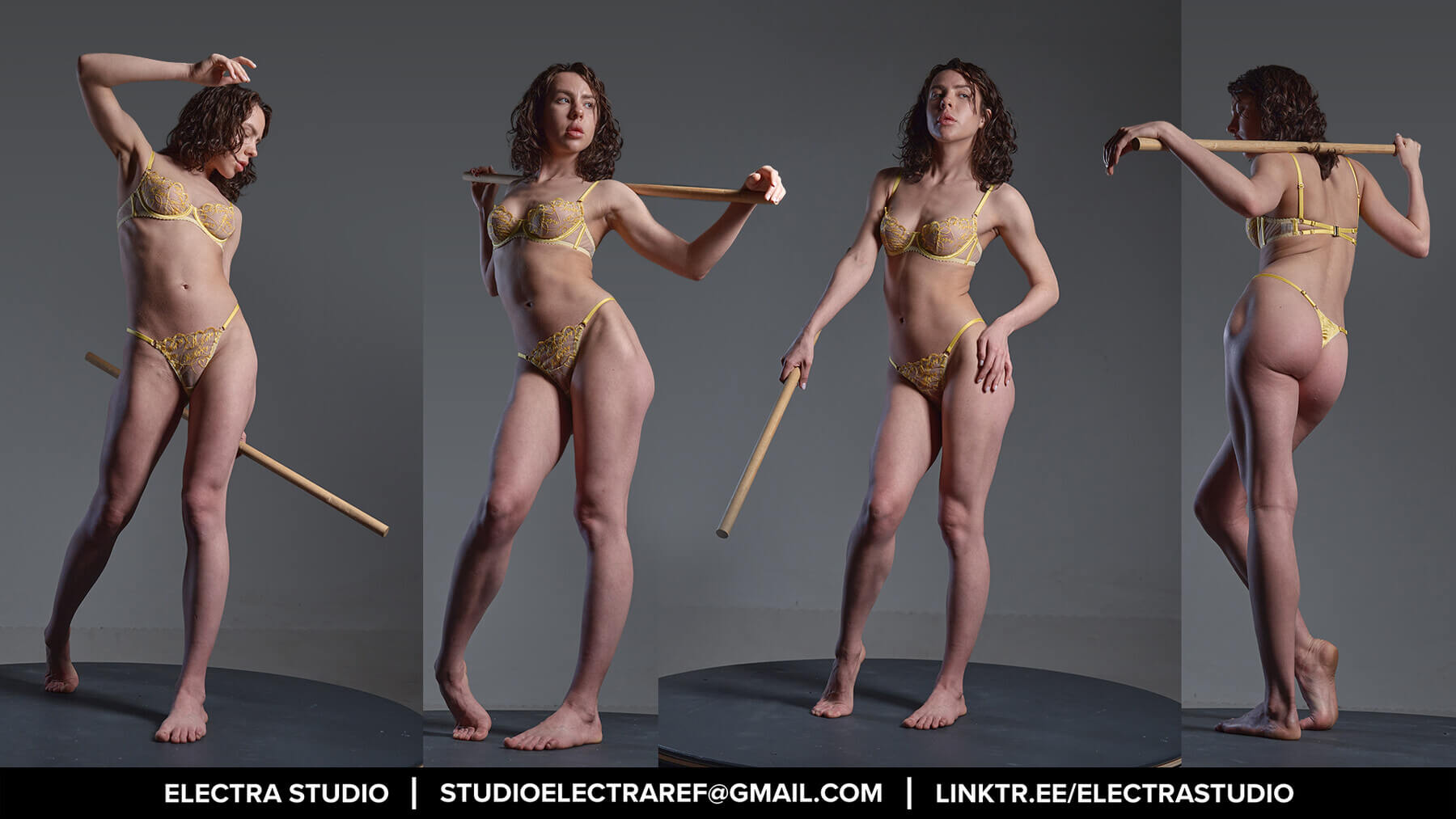 Elegant Tension: 1900+ Flowing Body Movement Pack - Reference Photo Set ...