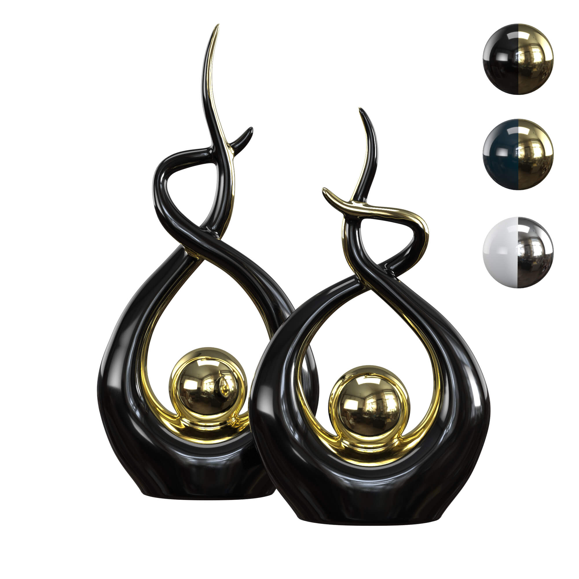 Abstract Sculptures Props Daz Content