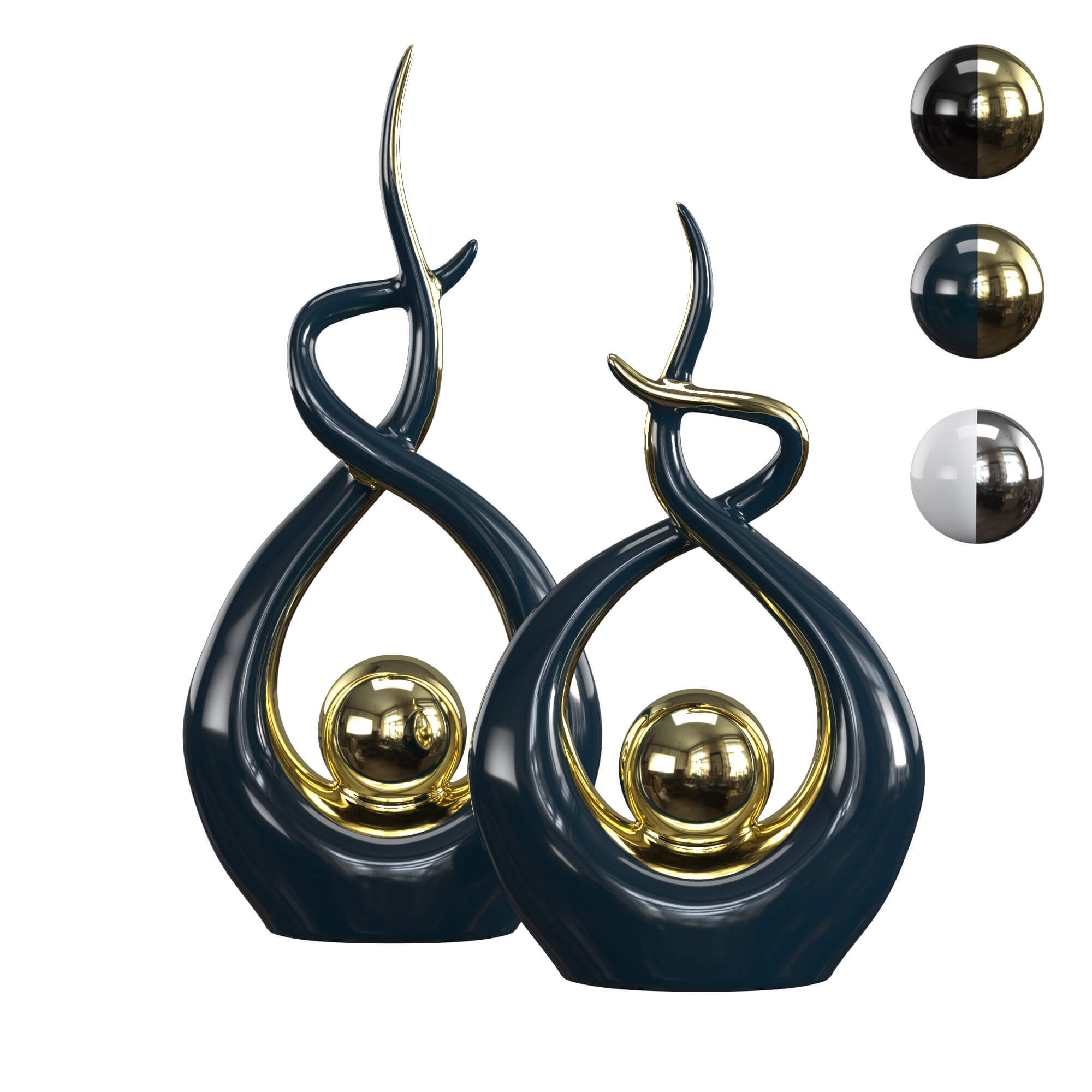 Abstract Sculptures Props Daz Content