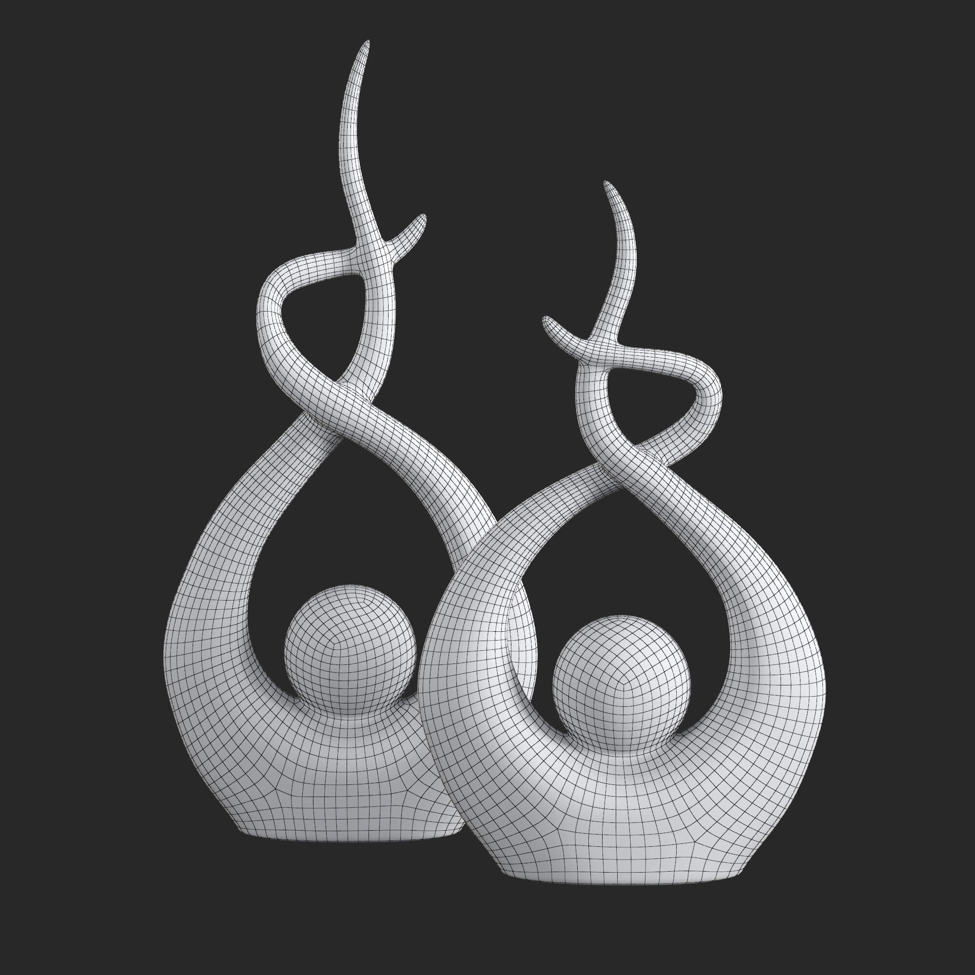 Abstract Sculptures Props Daz Content