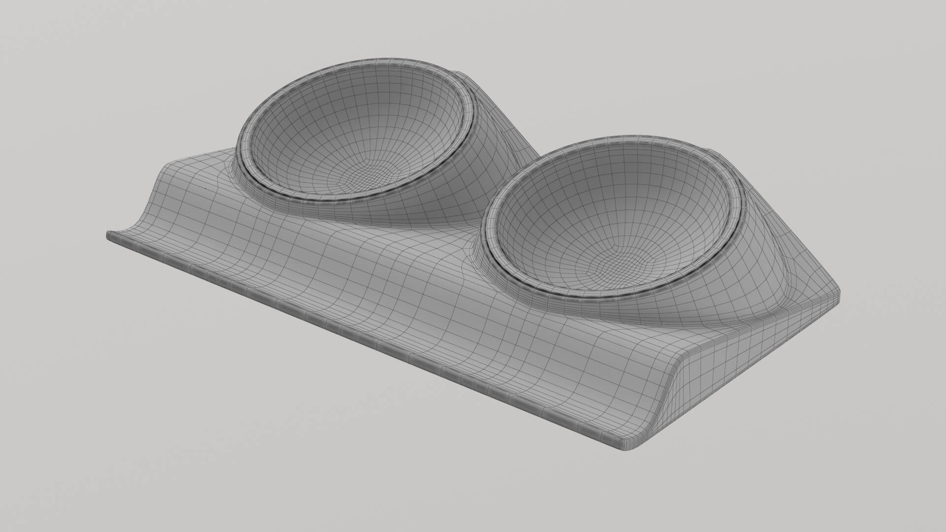 Animal Bowl 2V 3D Model