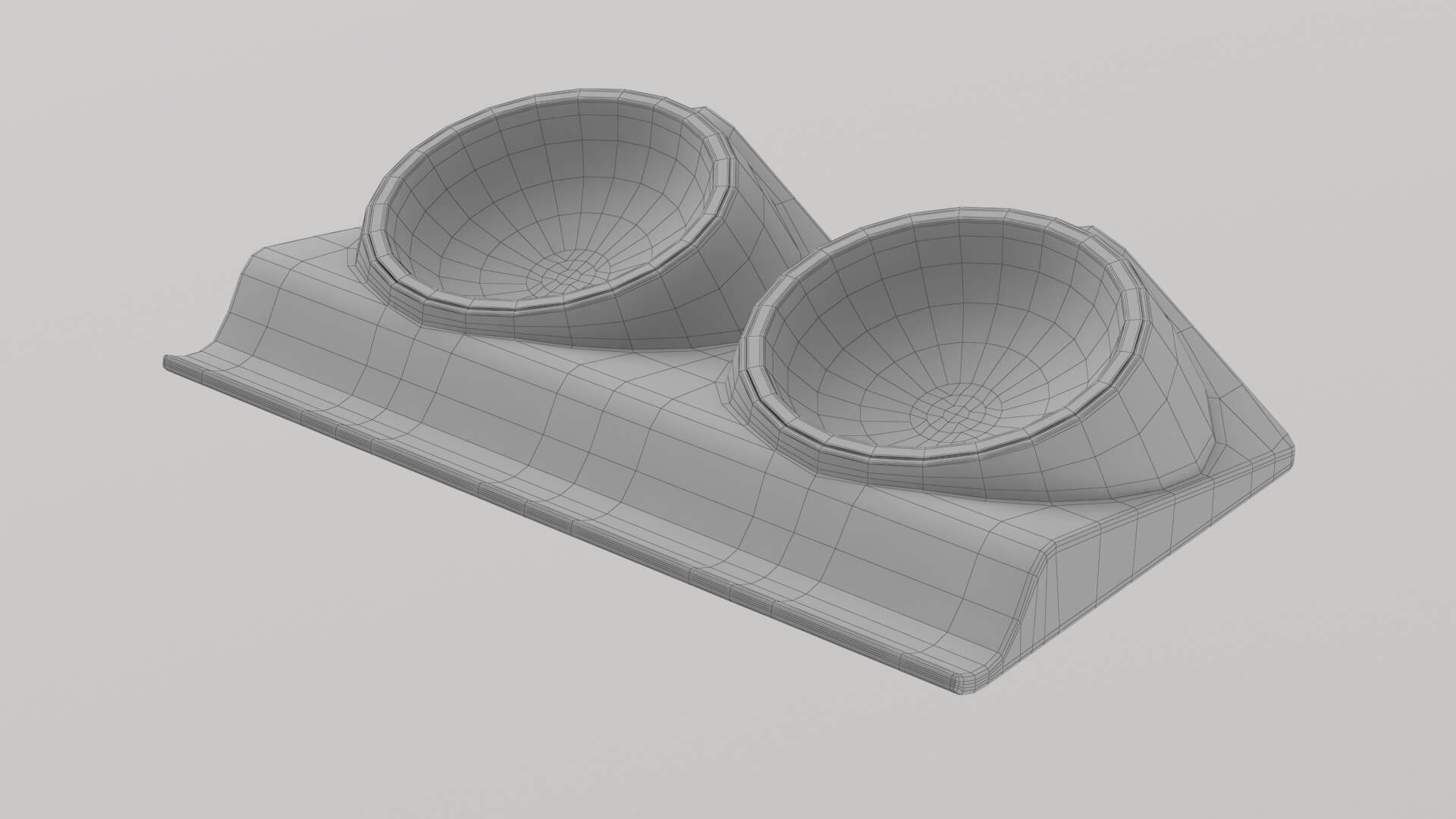 Animal Bowl 2V 3D Model