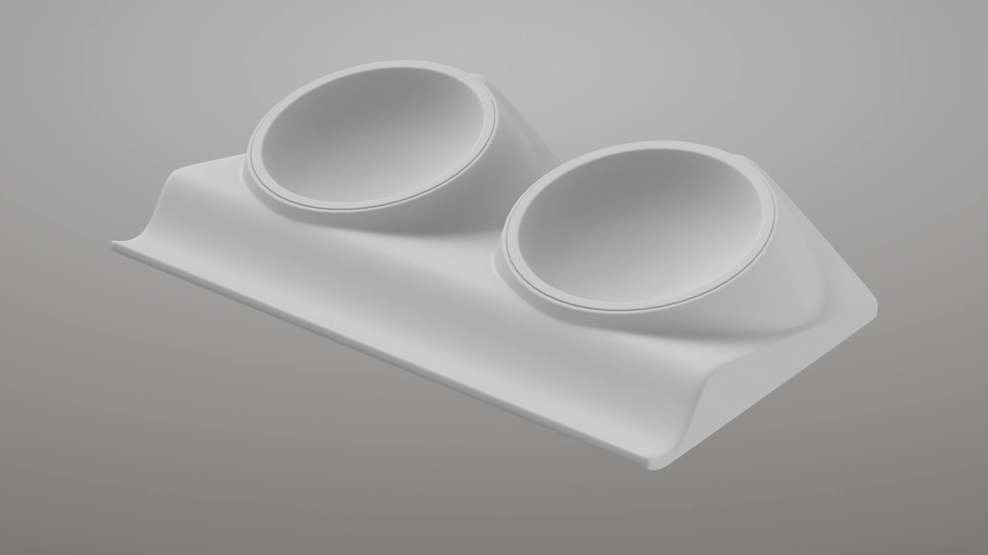 Animal Bowl 2V 3D Model