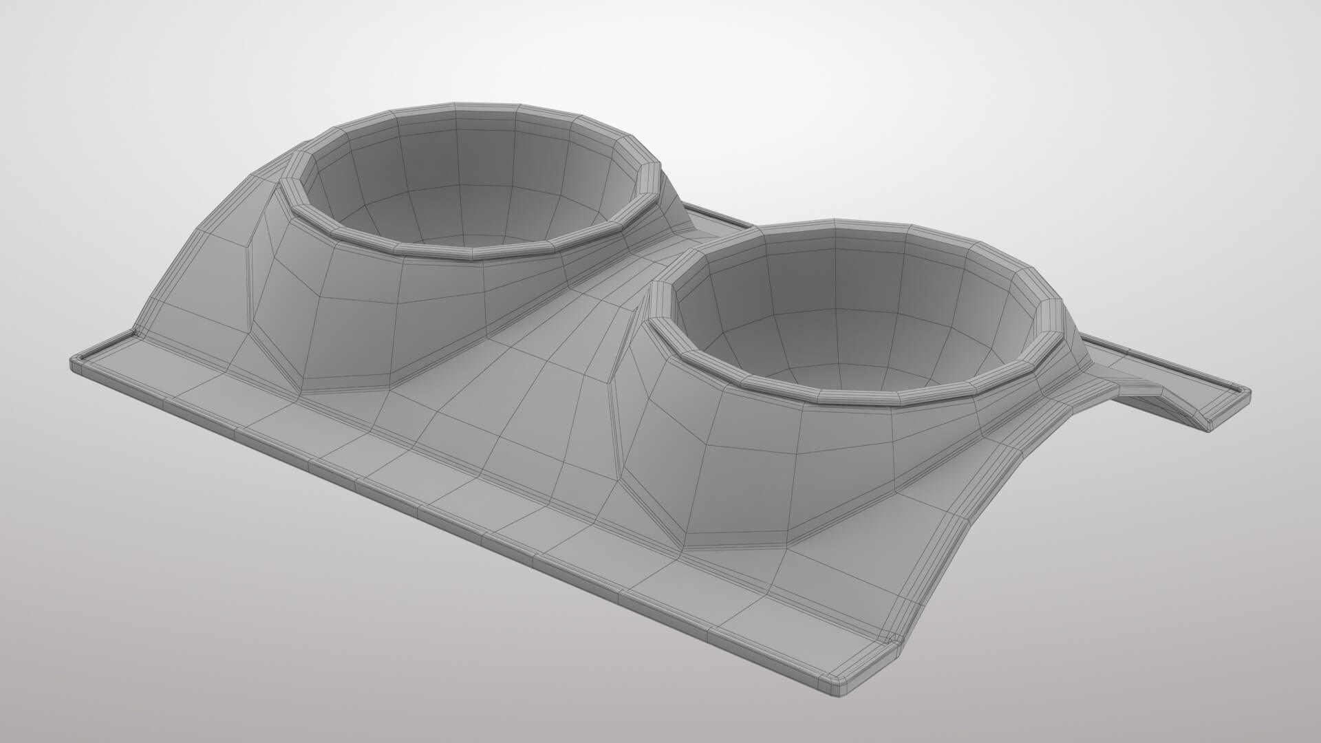 Animal Bowl 3V 3D Model