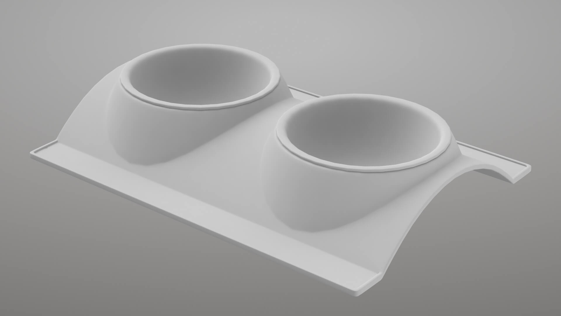 Animal Bowl 3V 3D Model