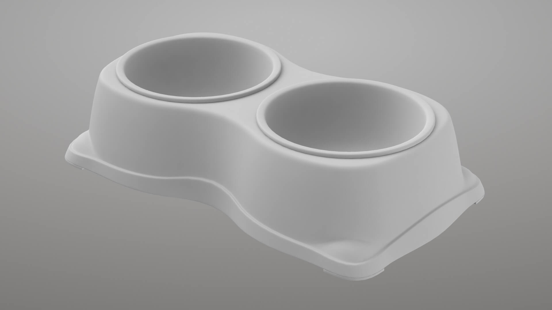 Animal Bowl 4V 3D Model