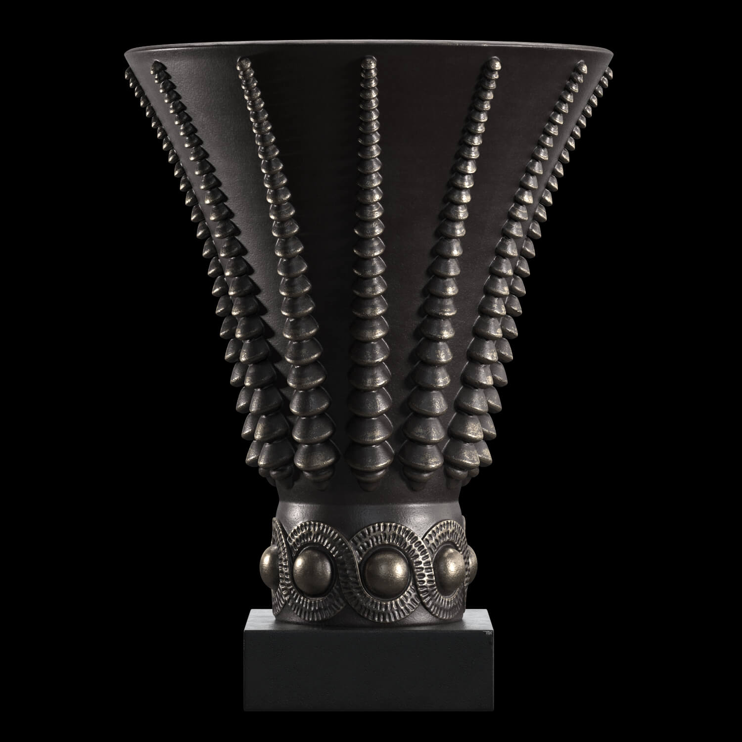 Artdeco Bronze Vases Props Daz Content