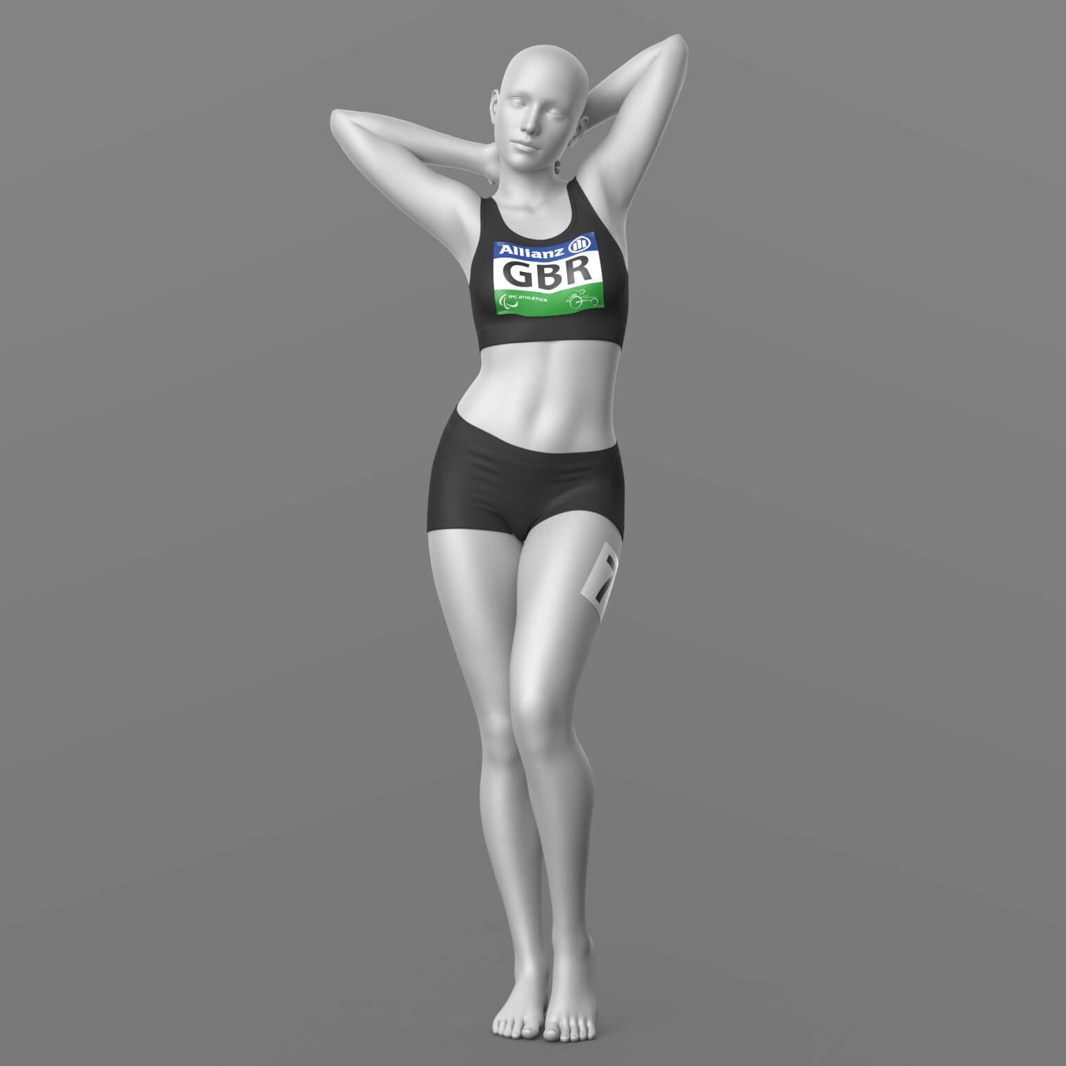 Athletic Sports Set for G9 G8F Daz Content