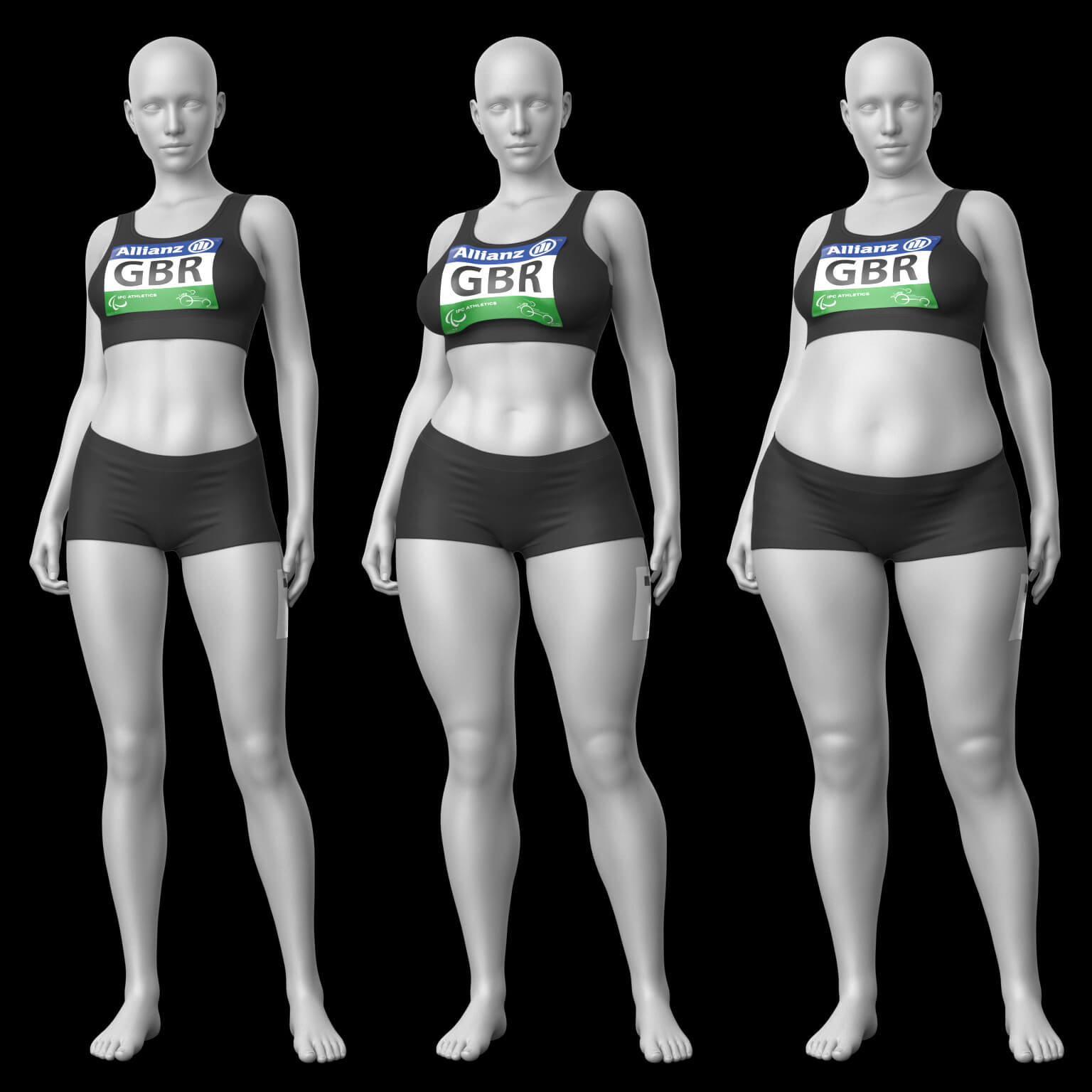 Athletic Sports Set for G9 G8F Daz Content